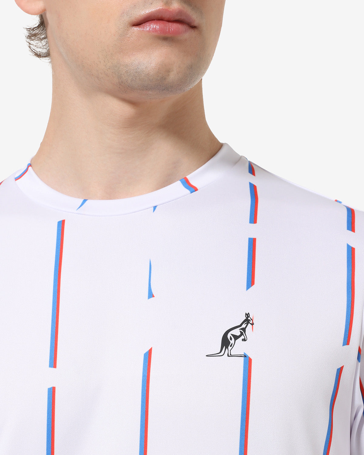 Stripe T-shirt: Australian Tennis