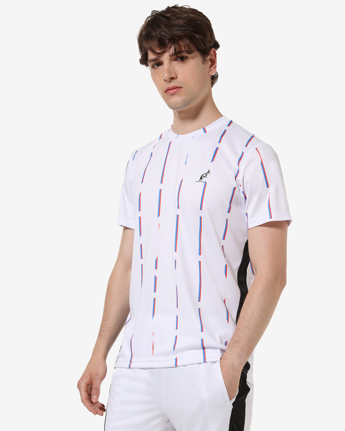 Stripe T-shirt: Australian Tennis