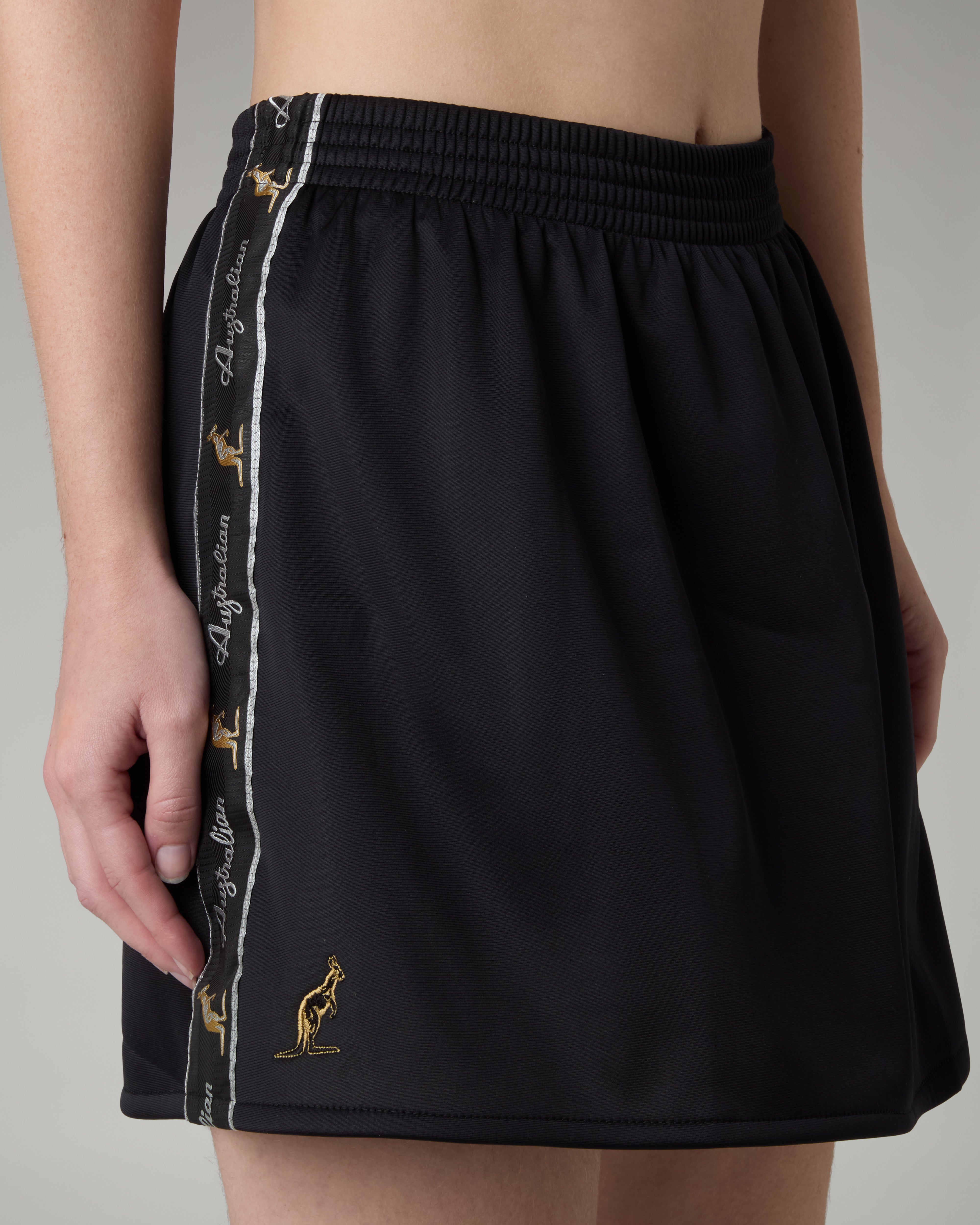 Black Tape Skirt