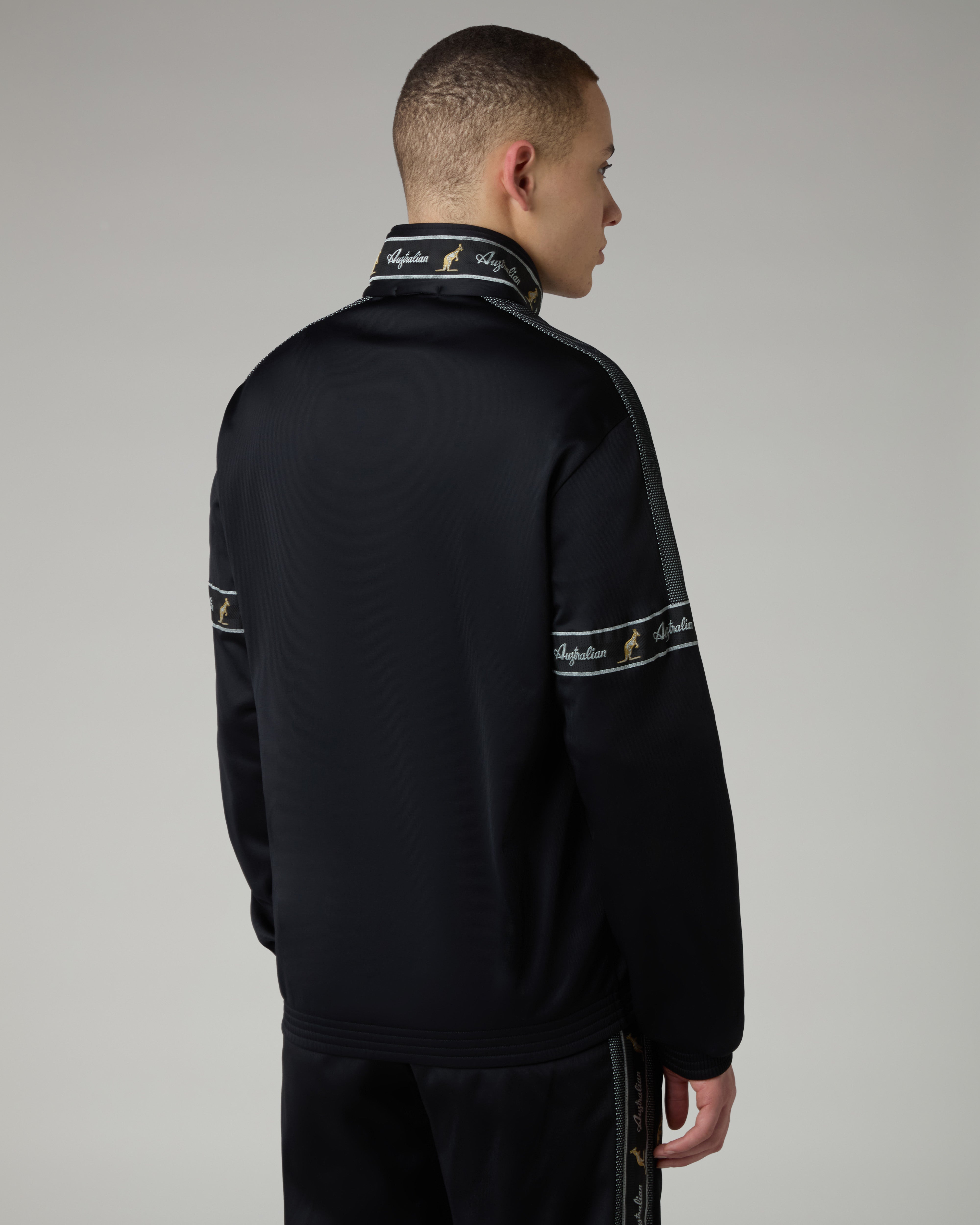 Black Tape Track Jacket