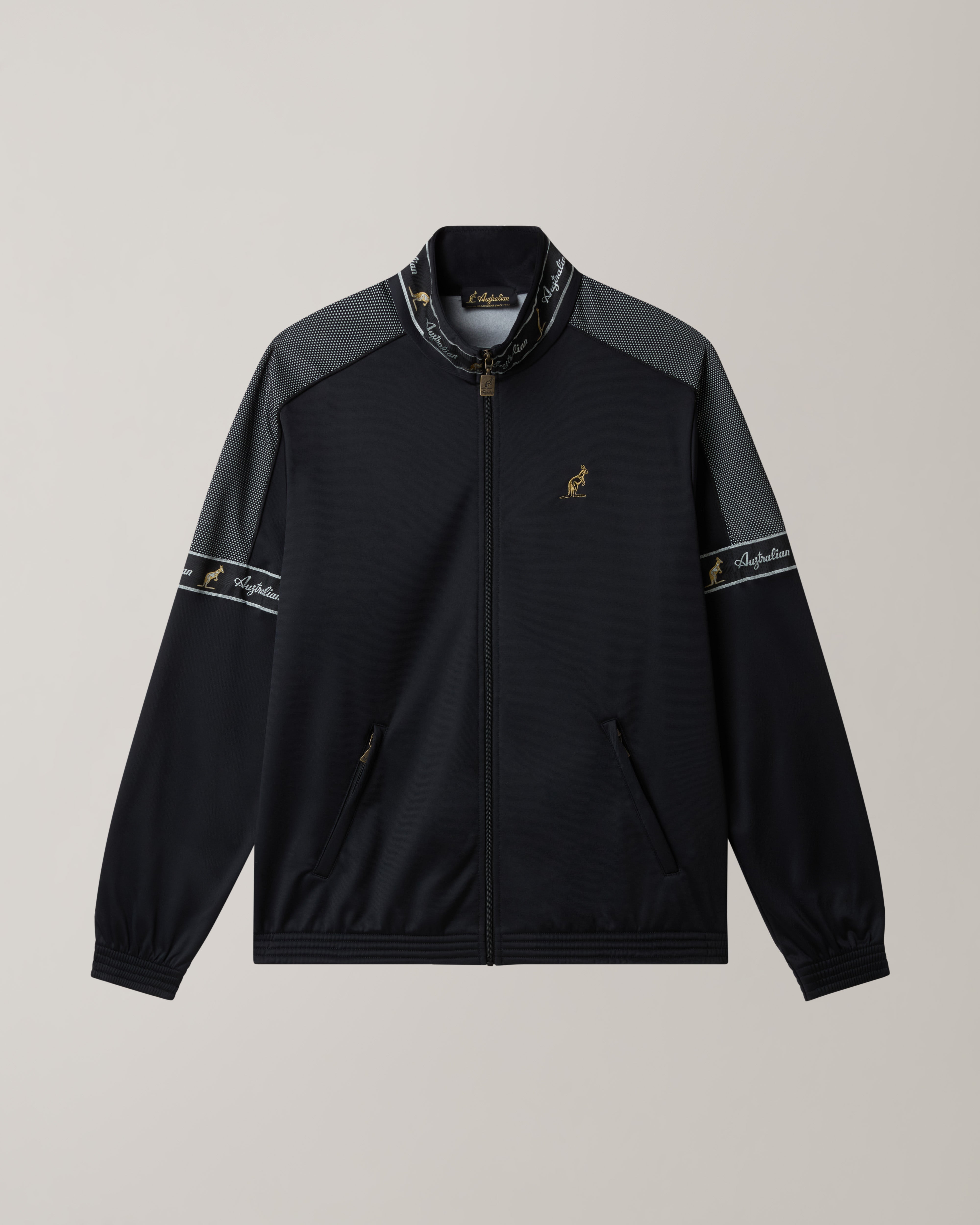 Black Tape Track Jacket
