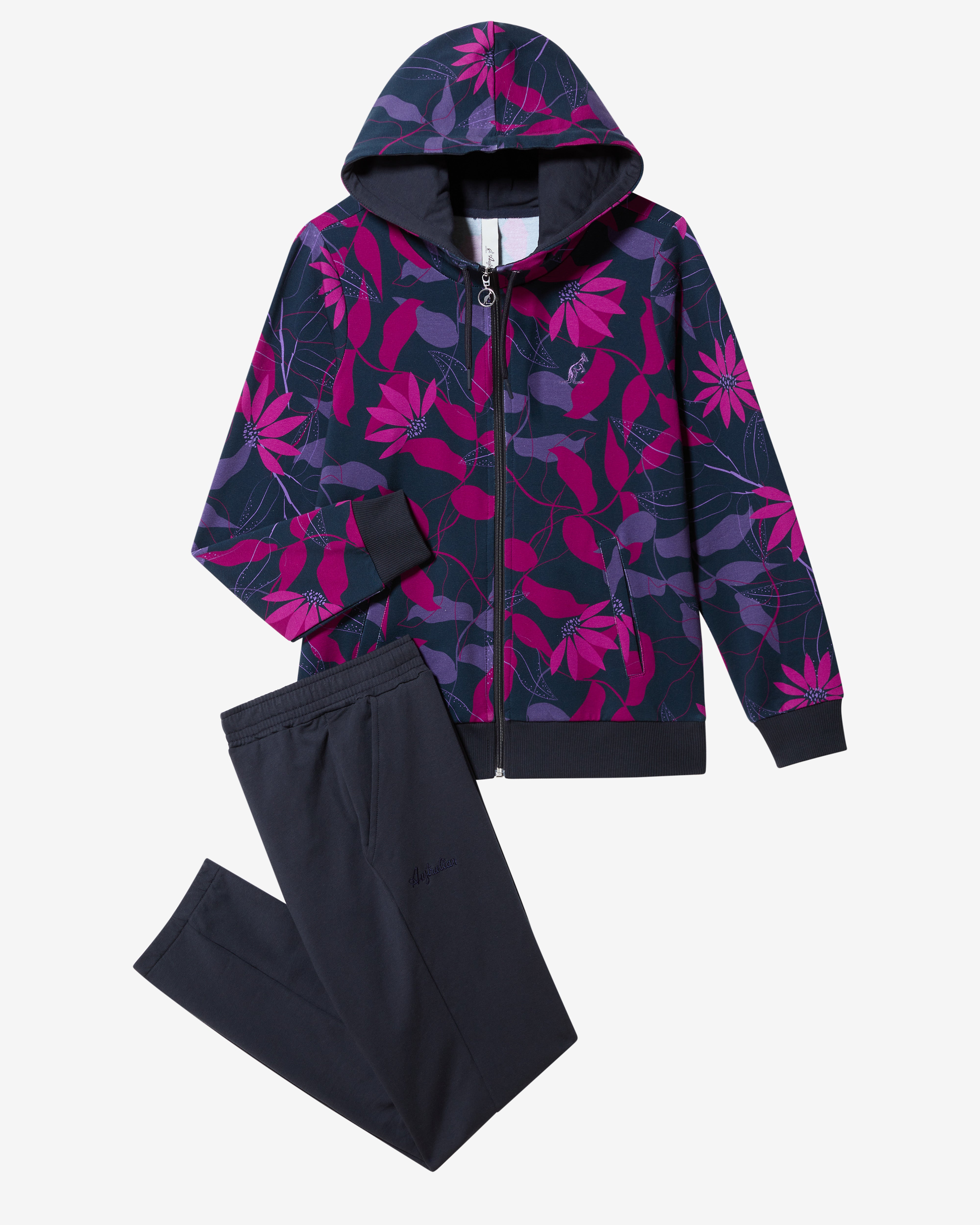 Blossom Hoodie Tracksuit: Australian Sportswear