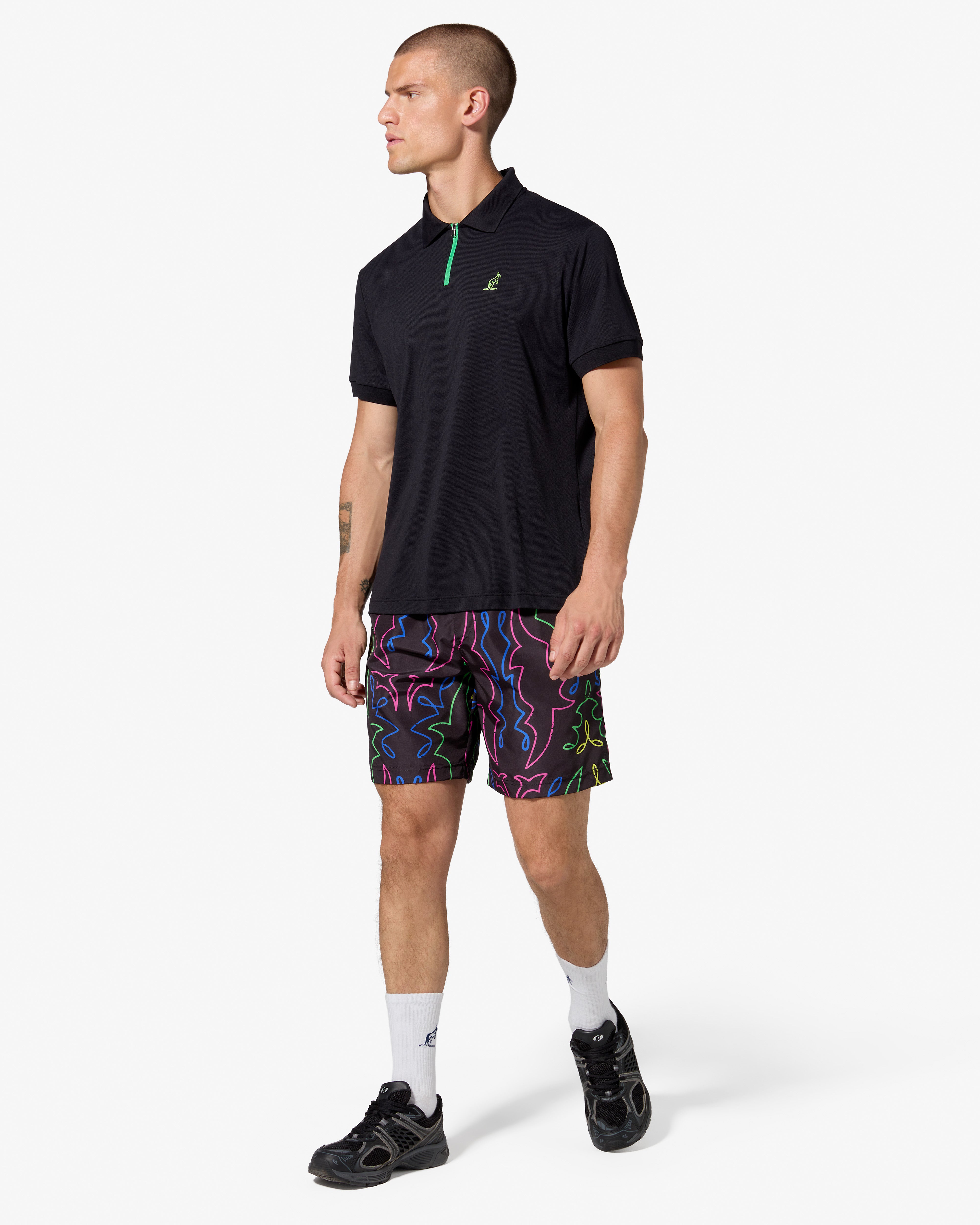 Neon Swimshort: Simon Cracker x Australian