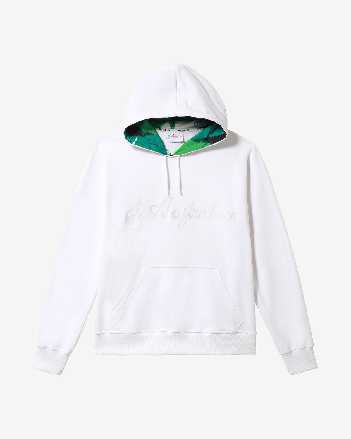 Shiny Logo Hoodie: Australian Sportswear
