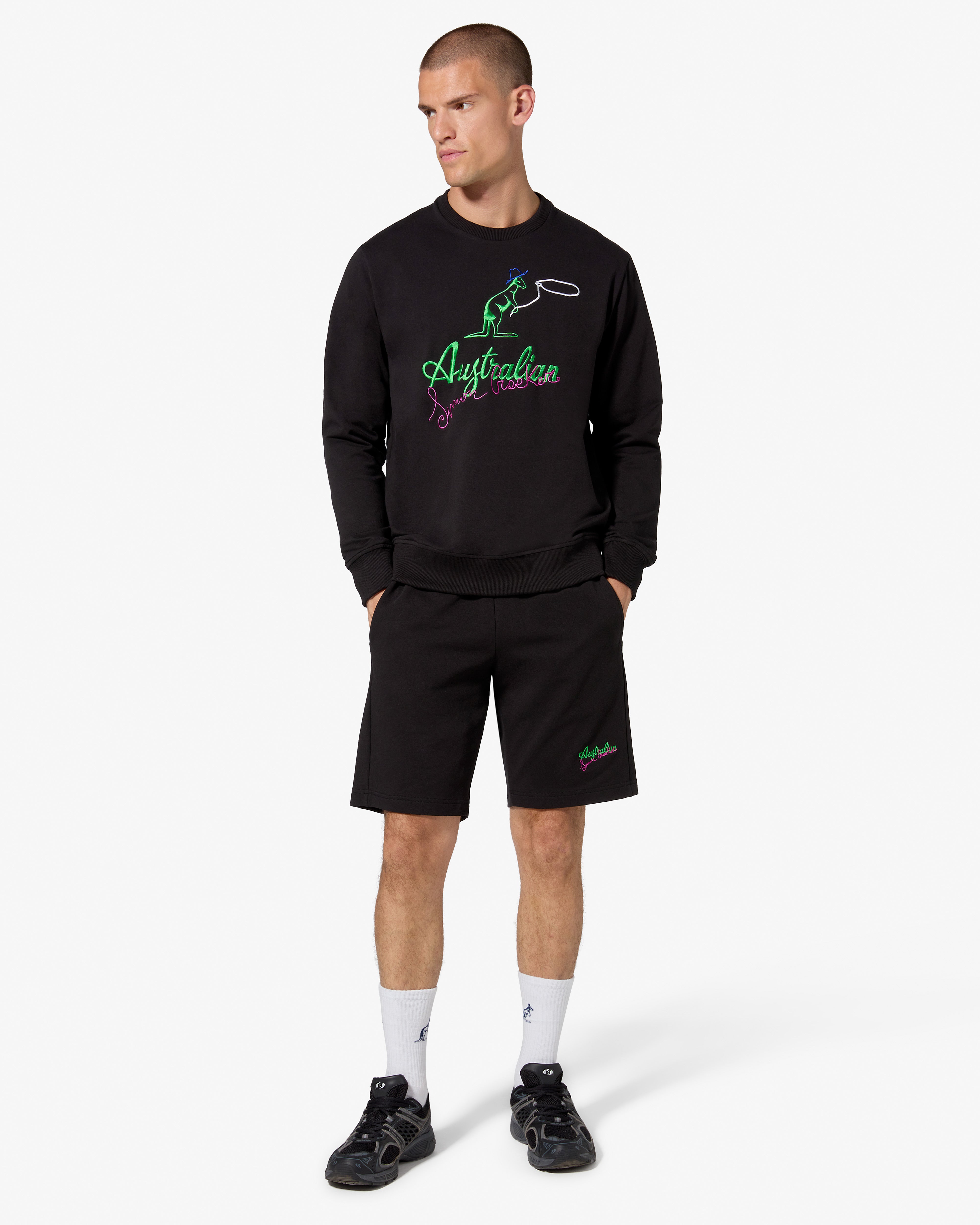 Cow-Kangoo Crewneck: Simon Cracker x Australian