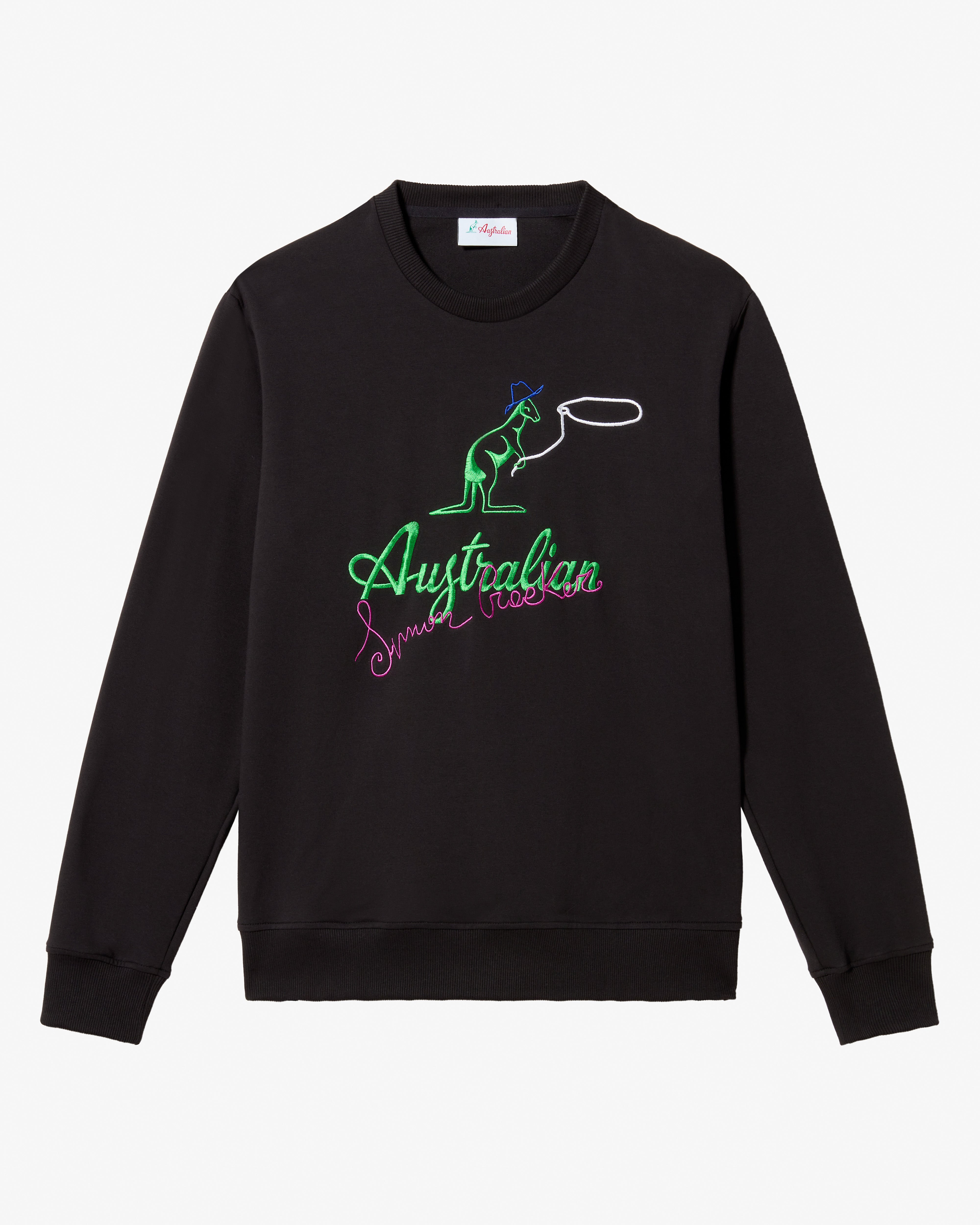 Cow-Kangoo Crewneck: Simon Cracker x Australian