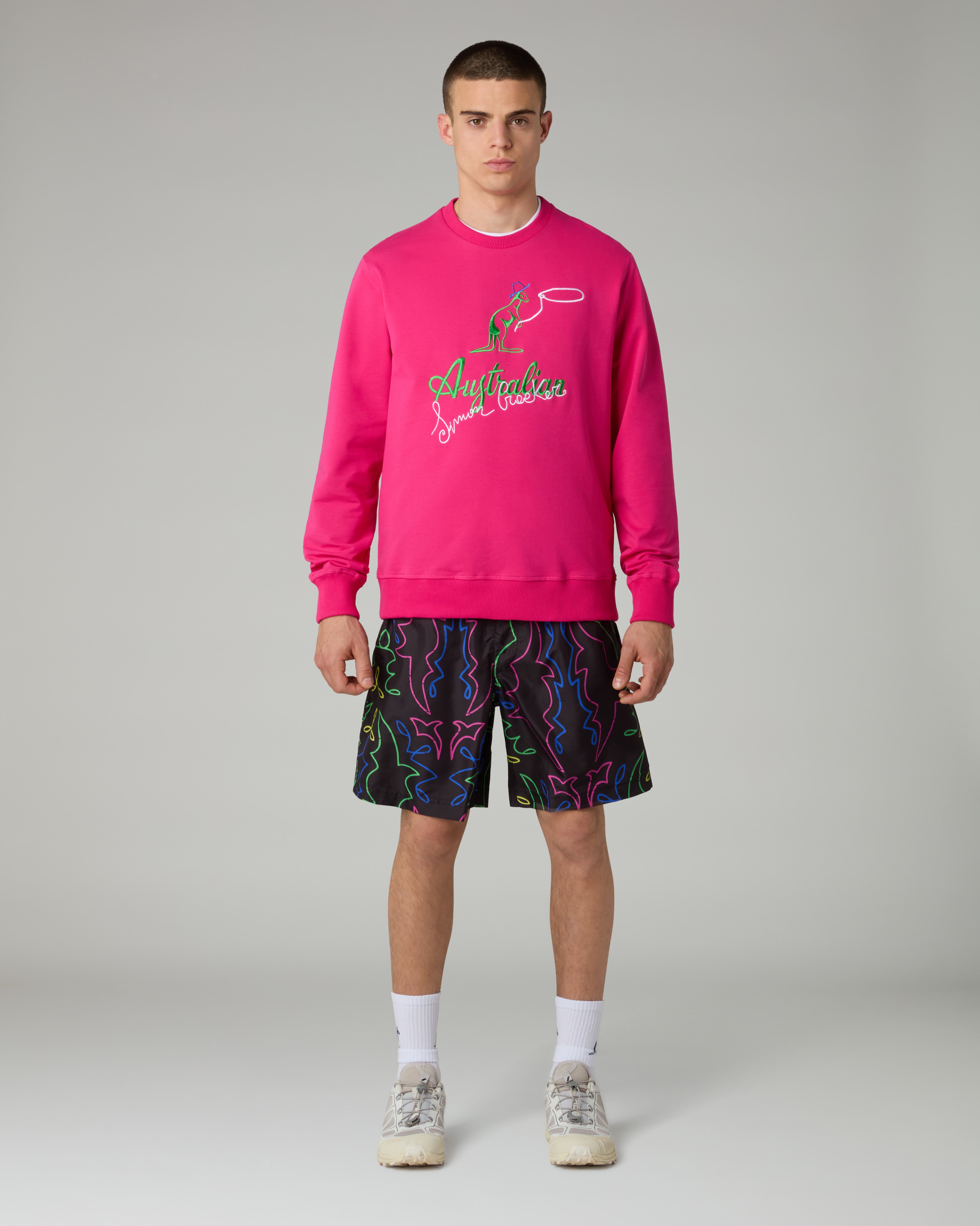 Cow-Kangoo Crewneck: Simon Cracker x Australian