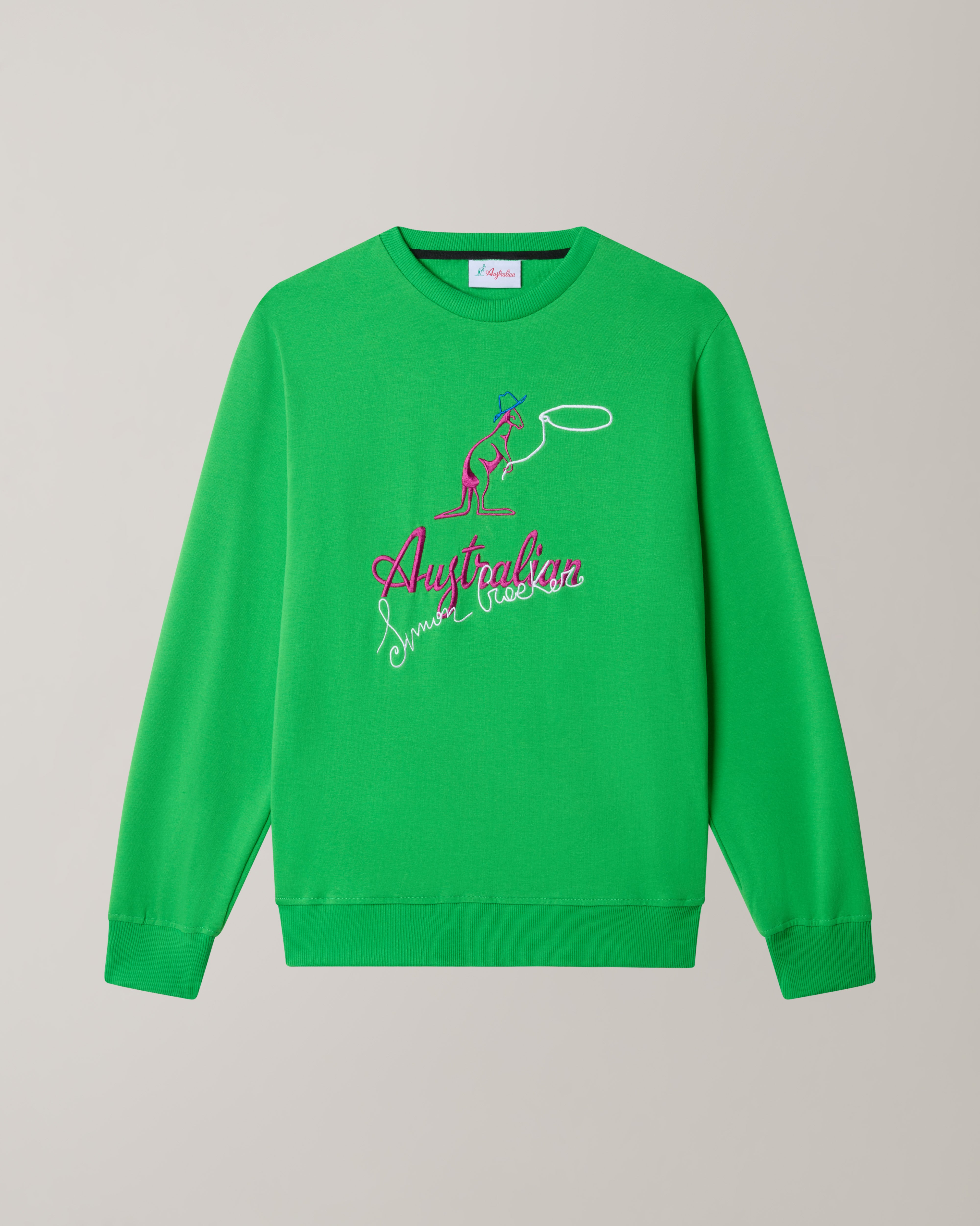 Cow-Kangoo Crewneck: Simon Cracker x Australian