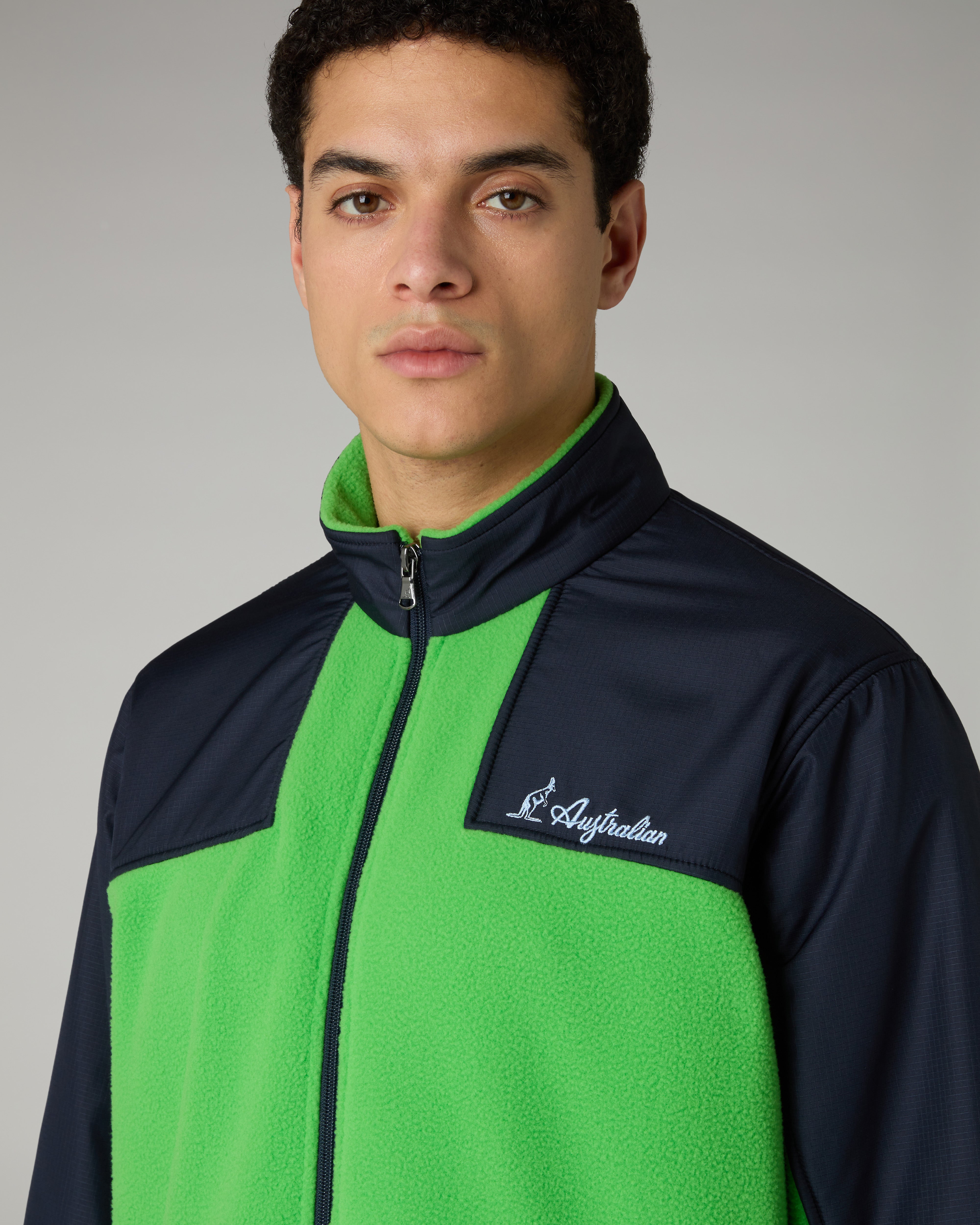 Color Block Track Jacket