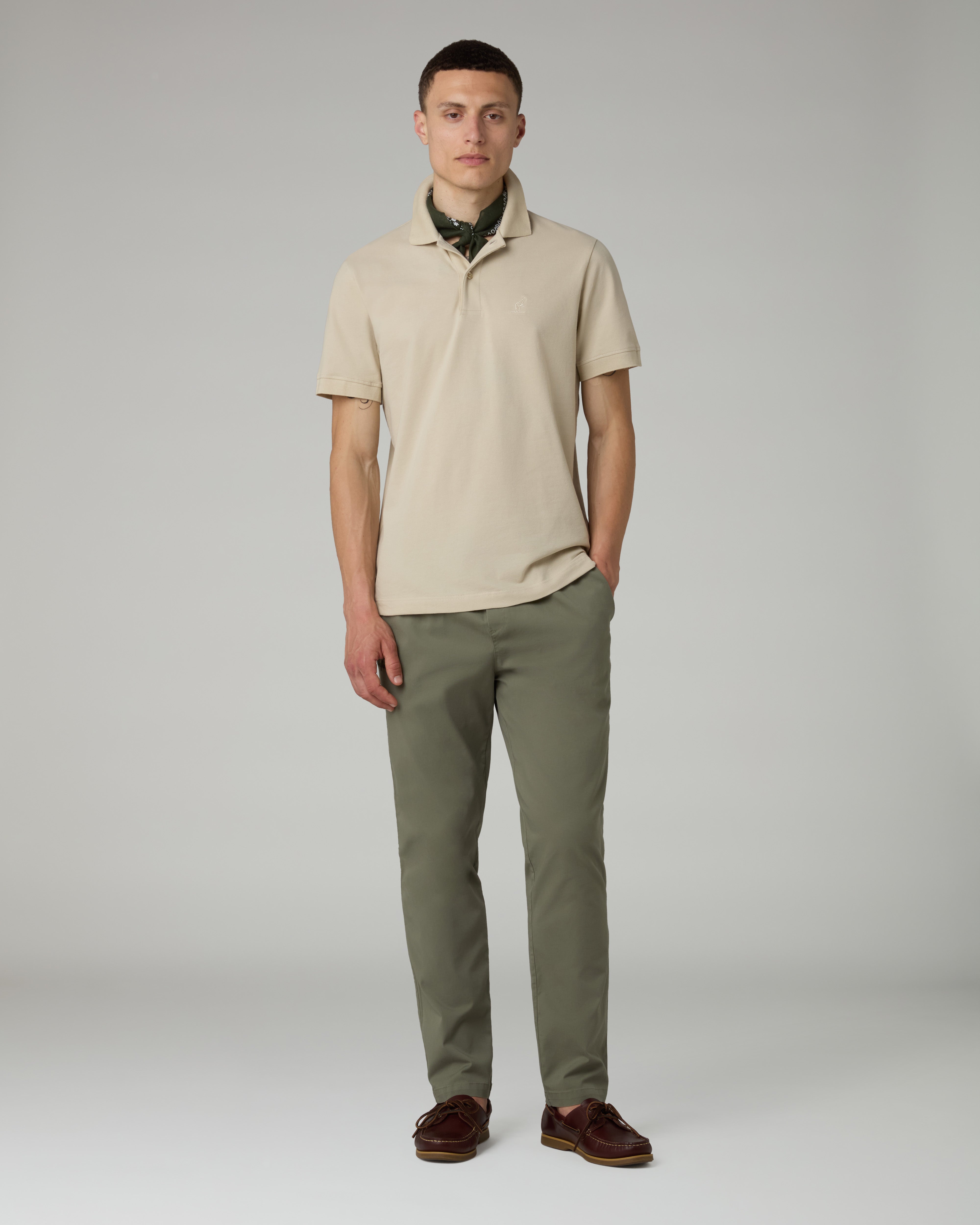 Heritage Stretch Piquet Polo