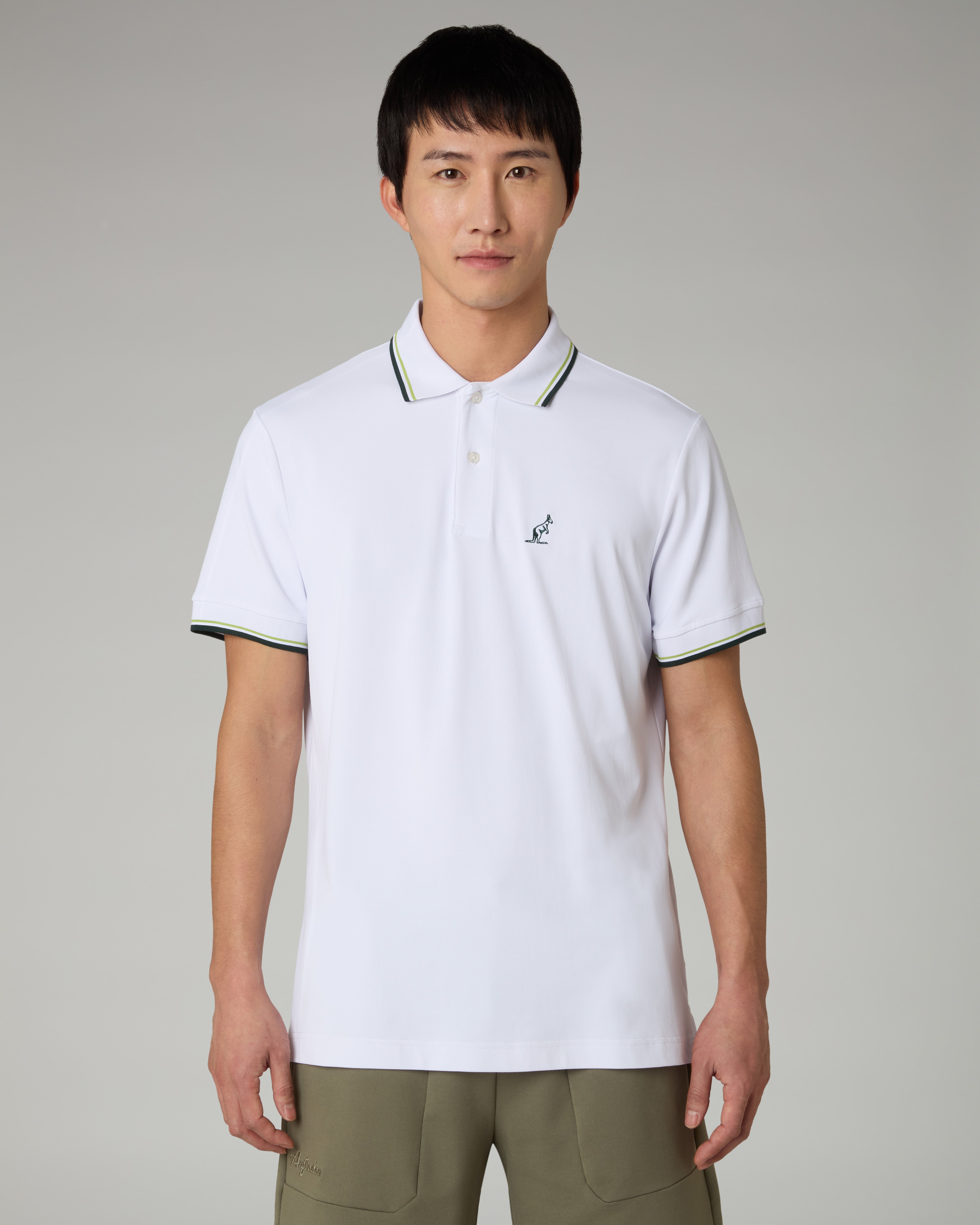 2 Stripes Polo Shirt