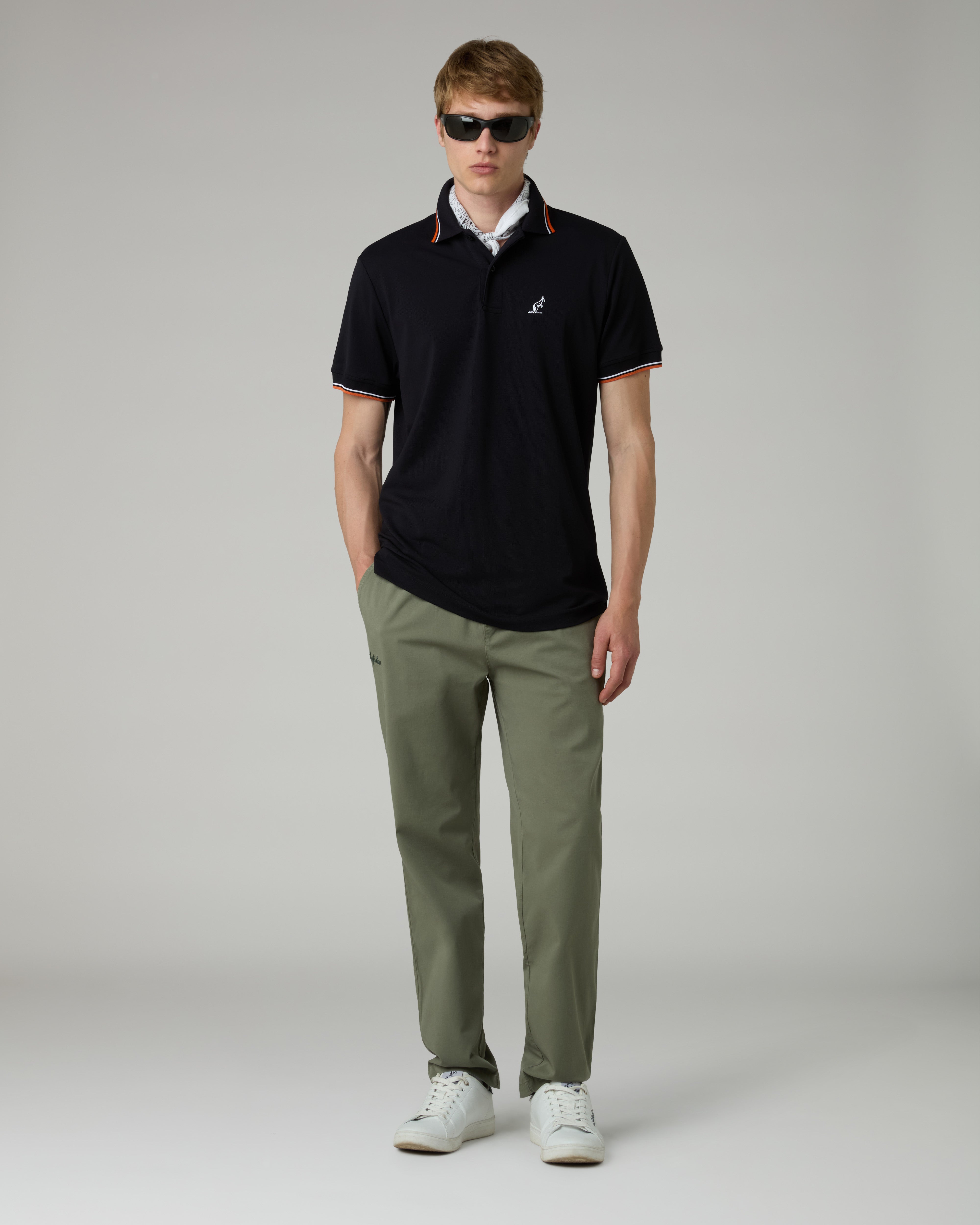2 Stripes Polo Shirt