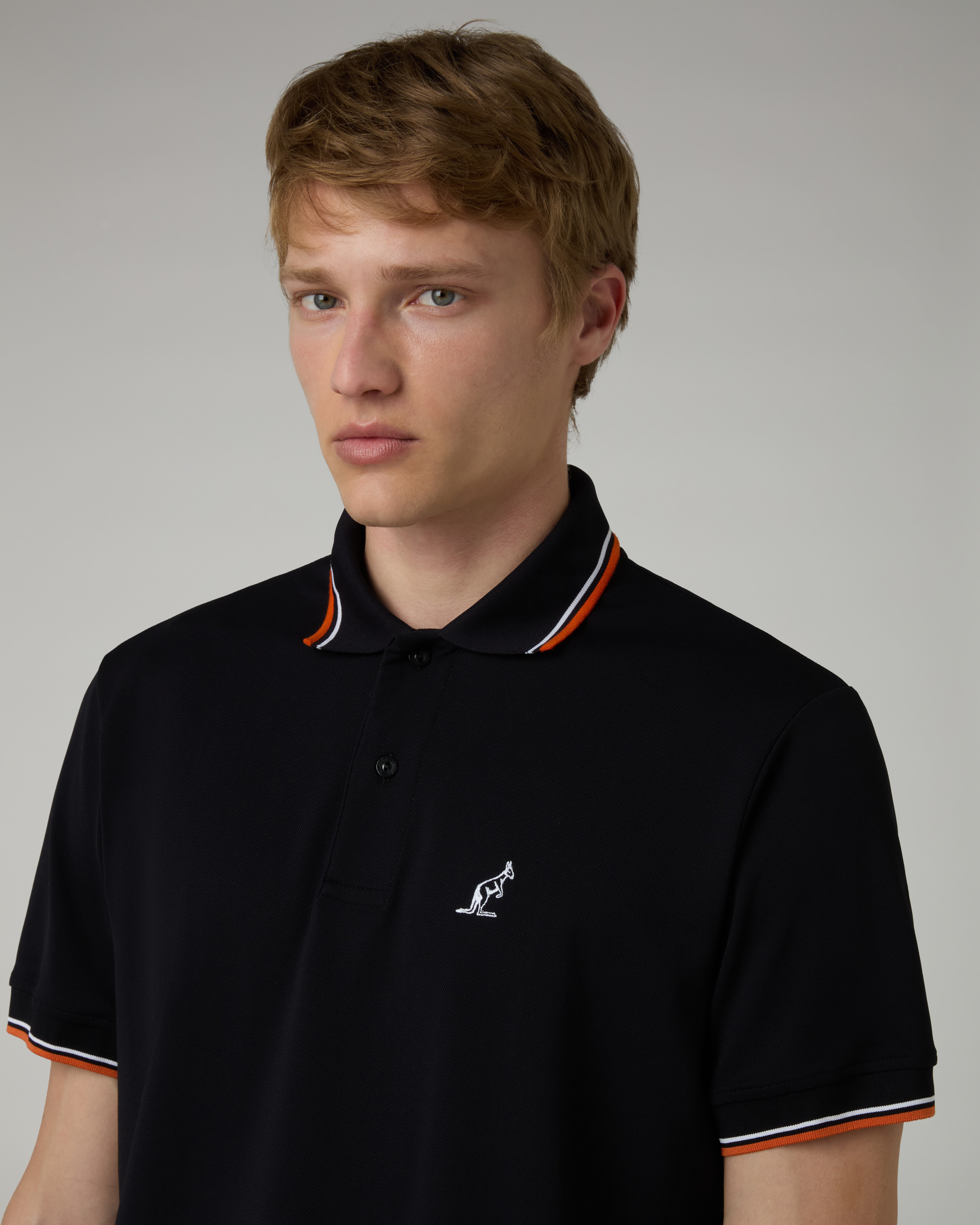 2 Stripes Polo Shirt