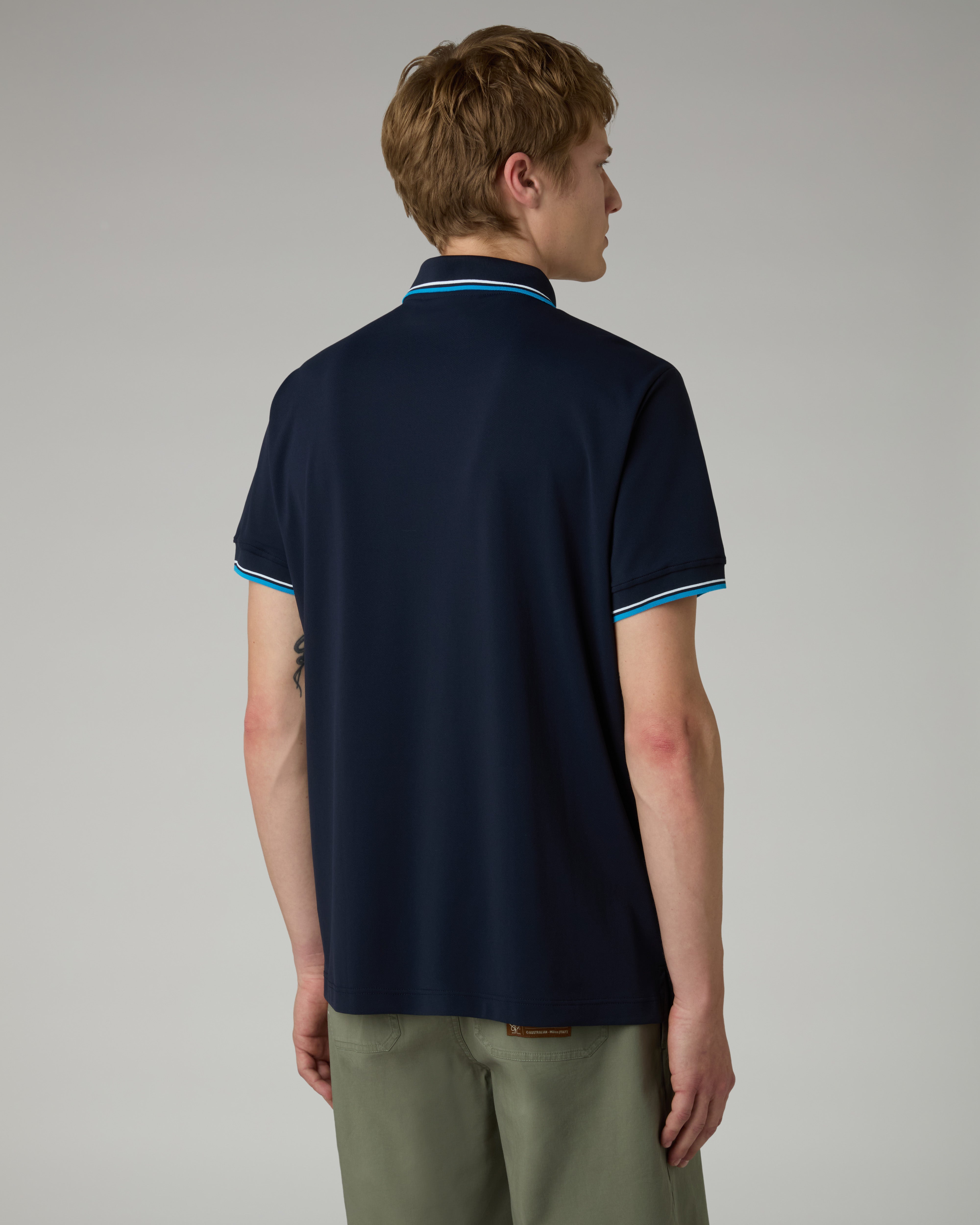 2 Stripes Polo Shirt