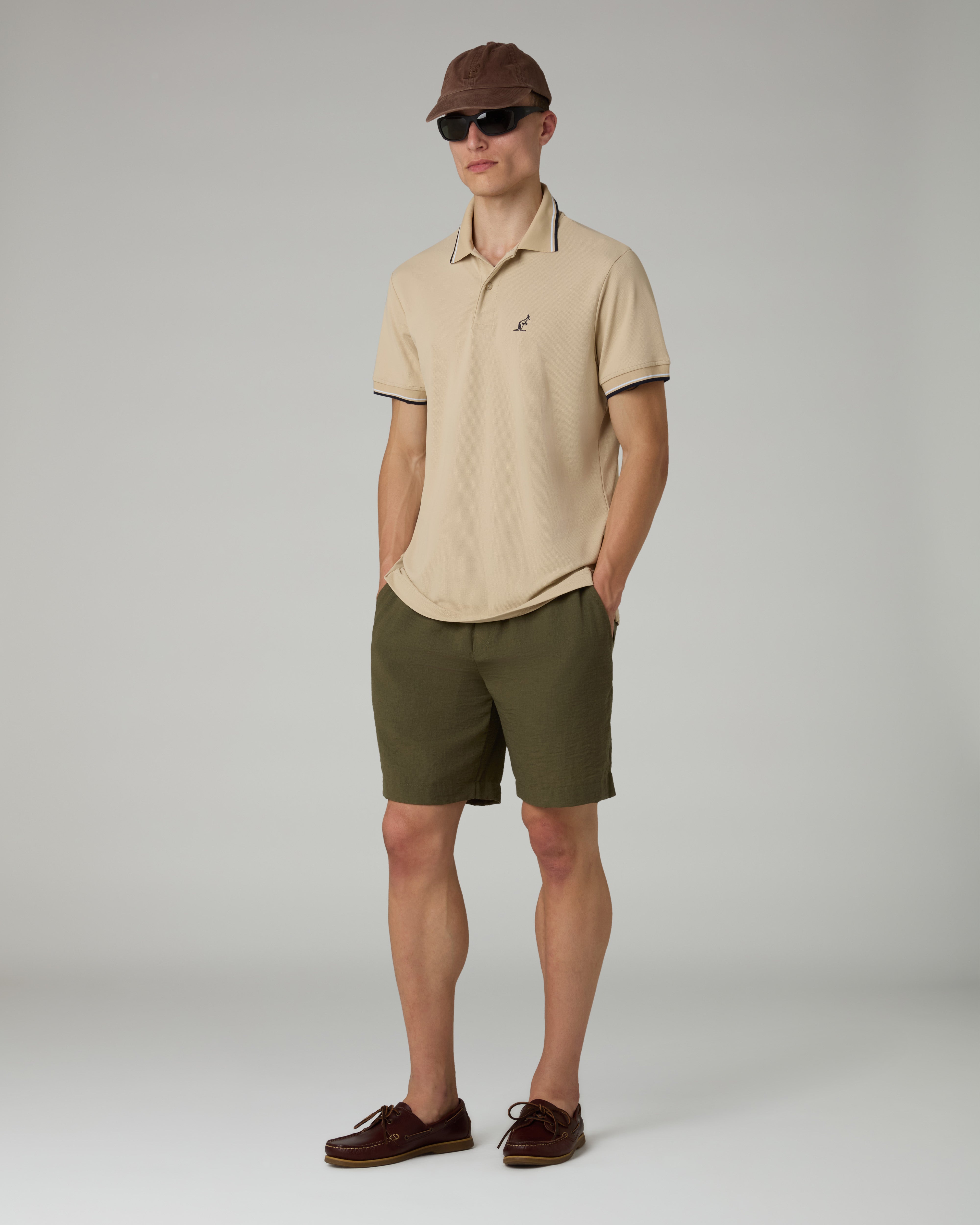 2 Stripes Polo Shirt