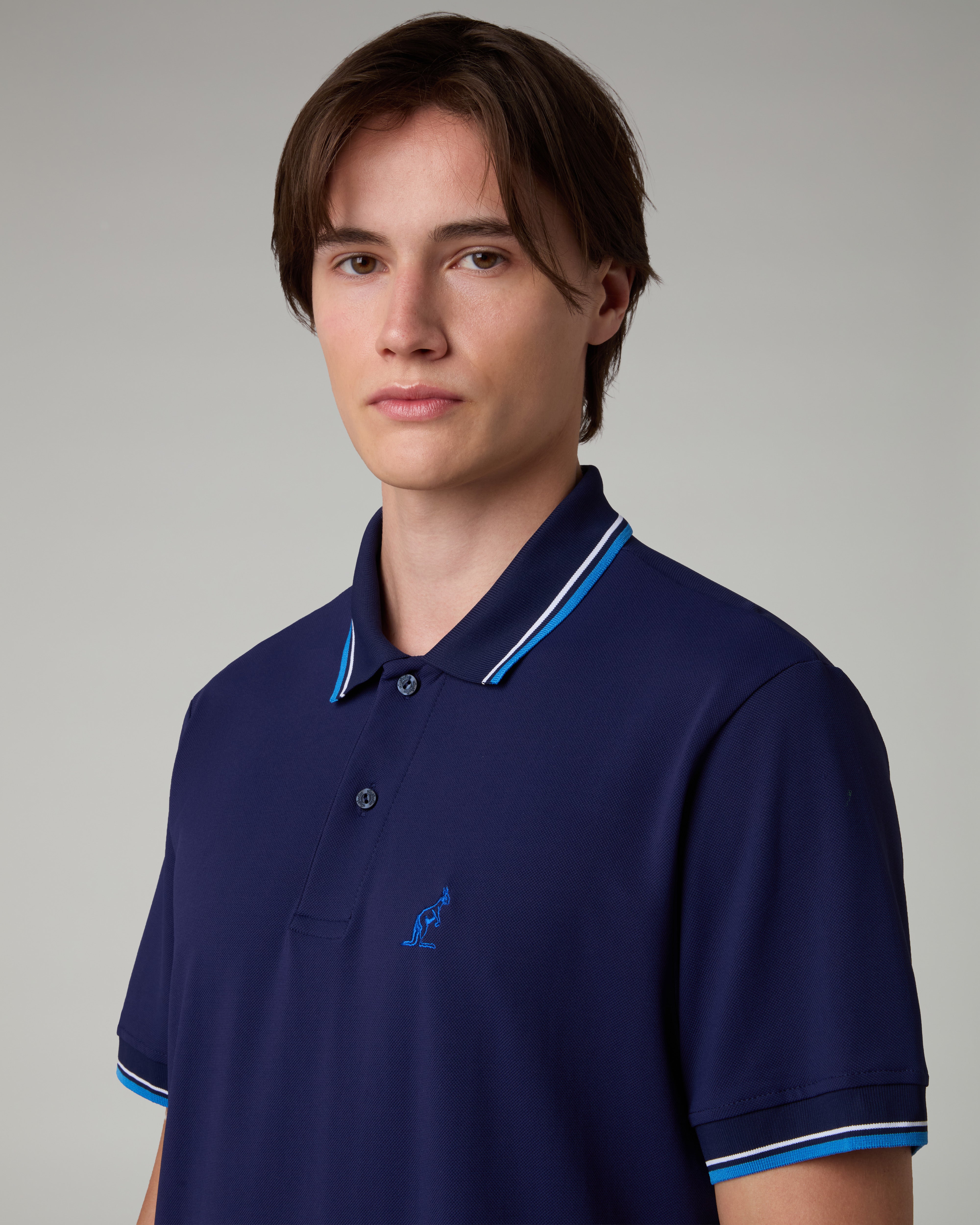 2 Stripes Polo Shirt