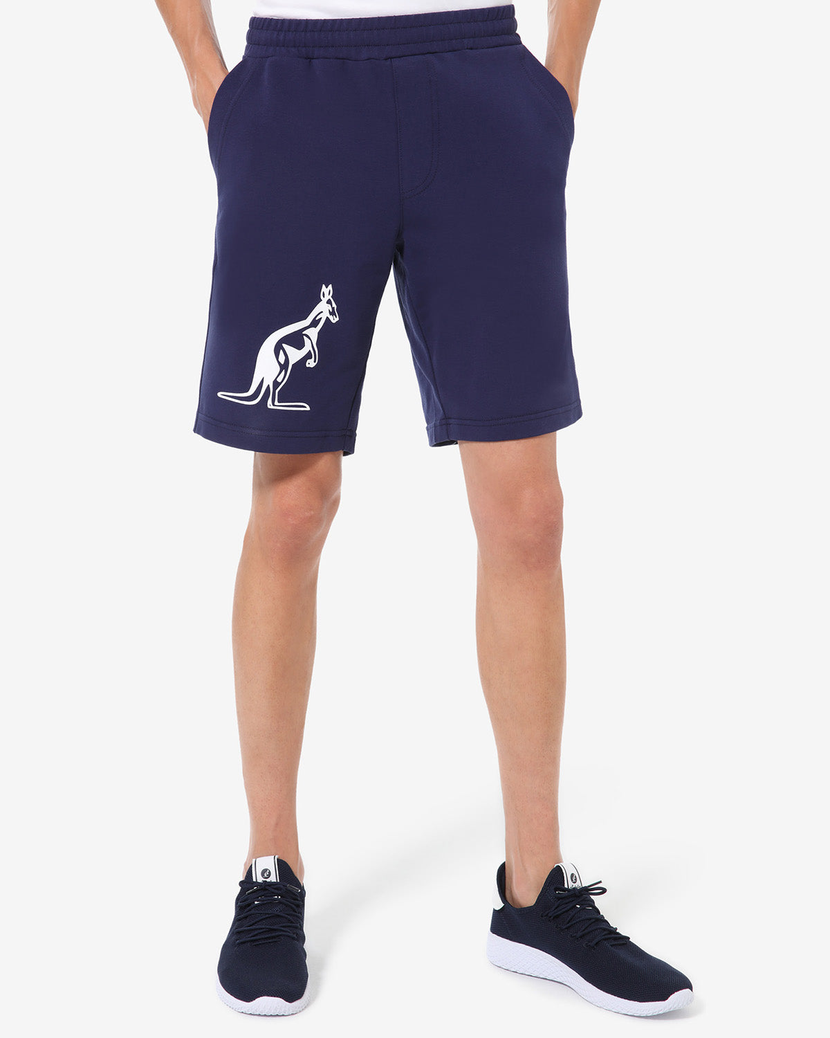 Fleece Logo Short: Australian Sportswear
