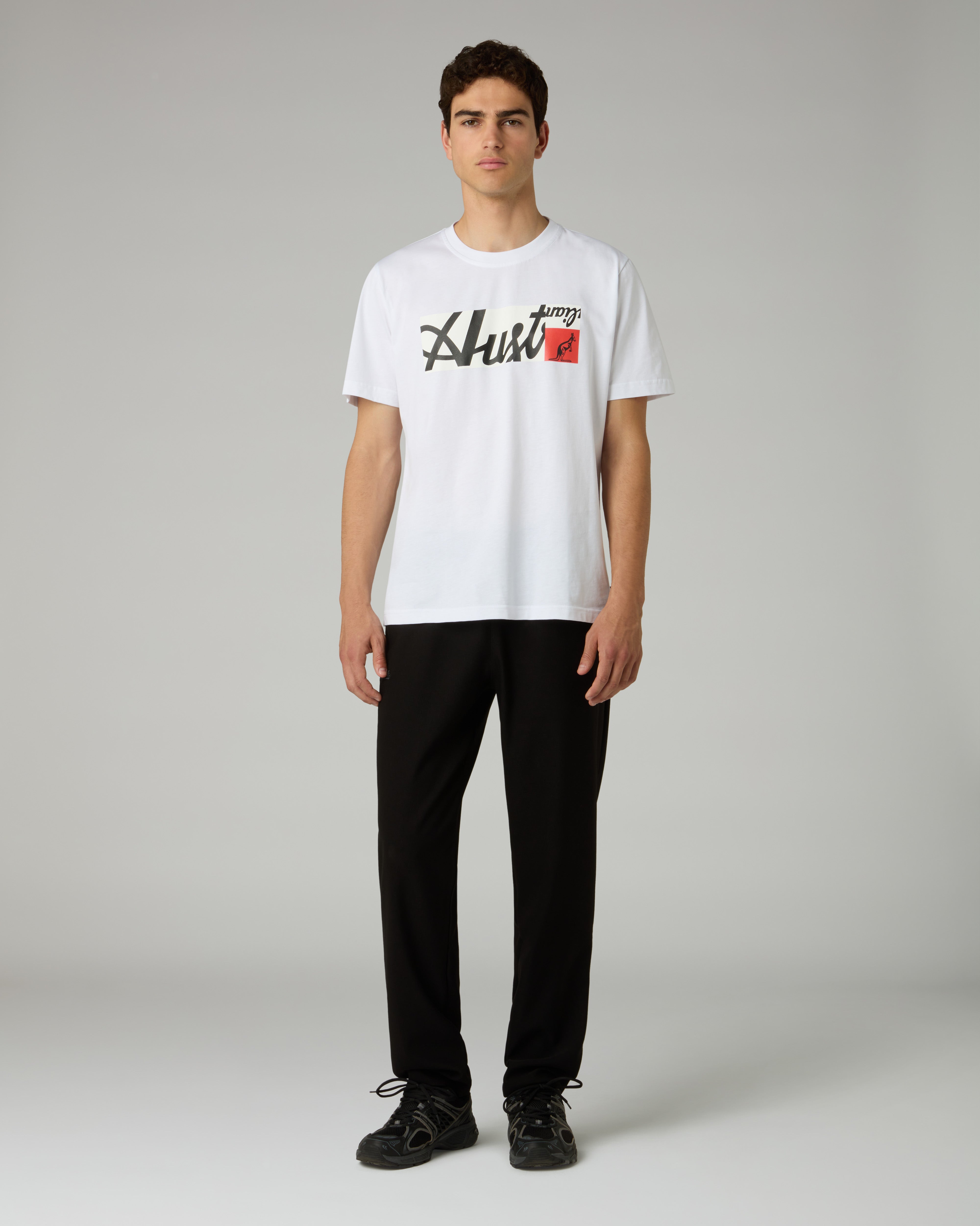 Broken Logo Printed T-shirt: Australian Sportswear