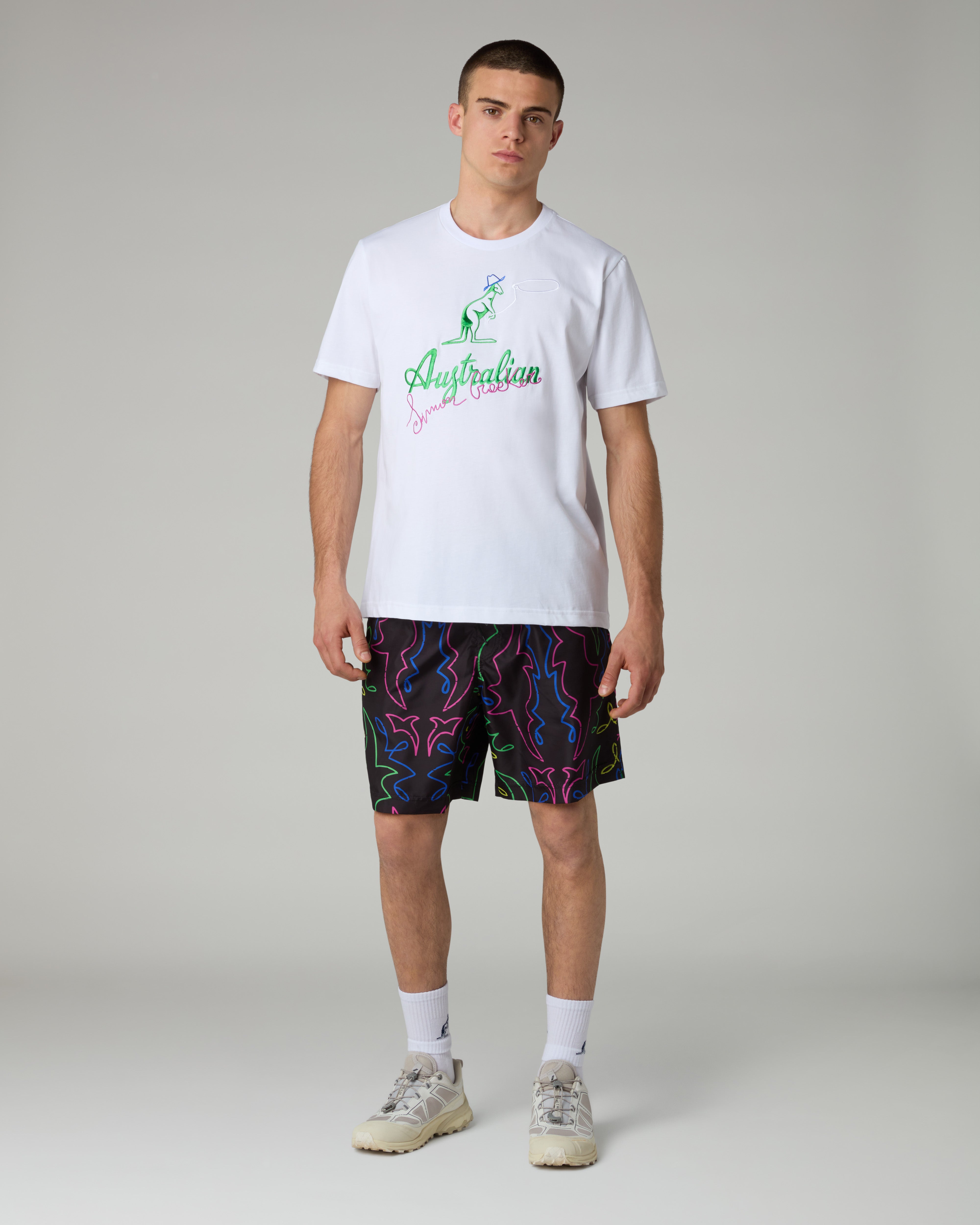 Cow-Kangoo T-shirt: Simon Cracker x Australian