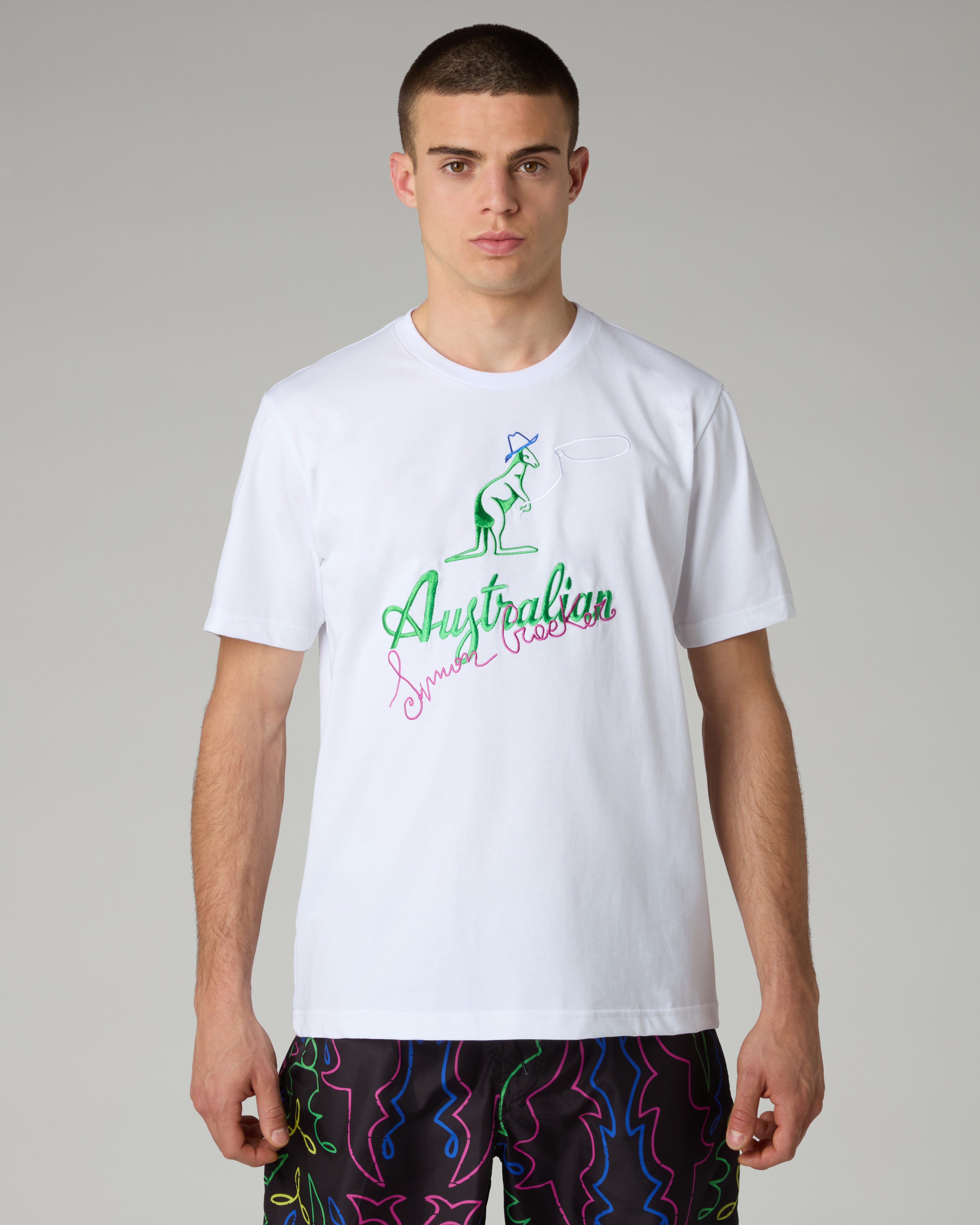 Cow-Kangoo T-shirt: Simon Cracker x Australian