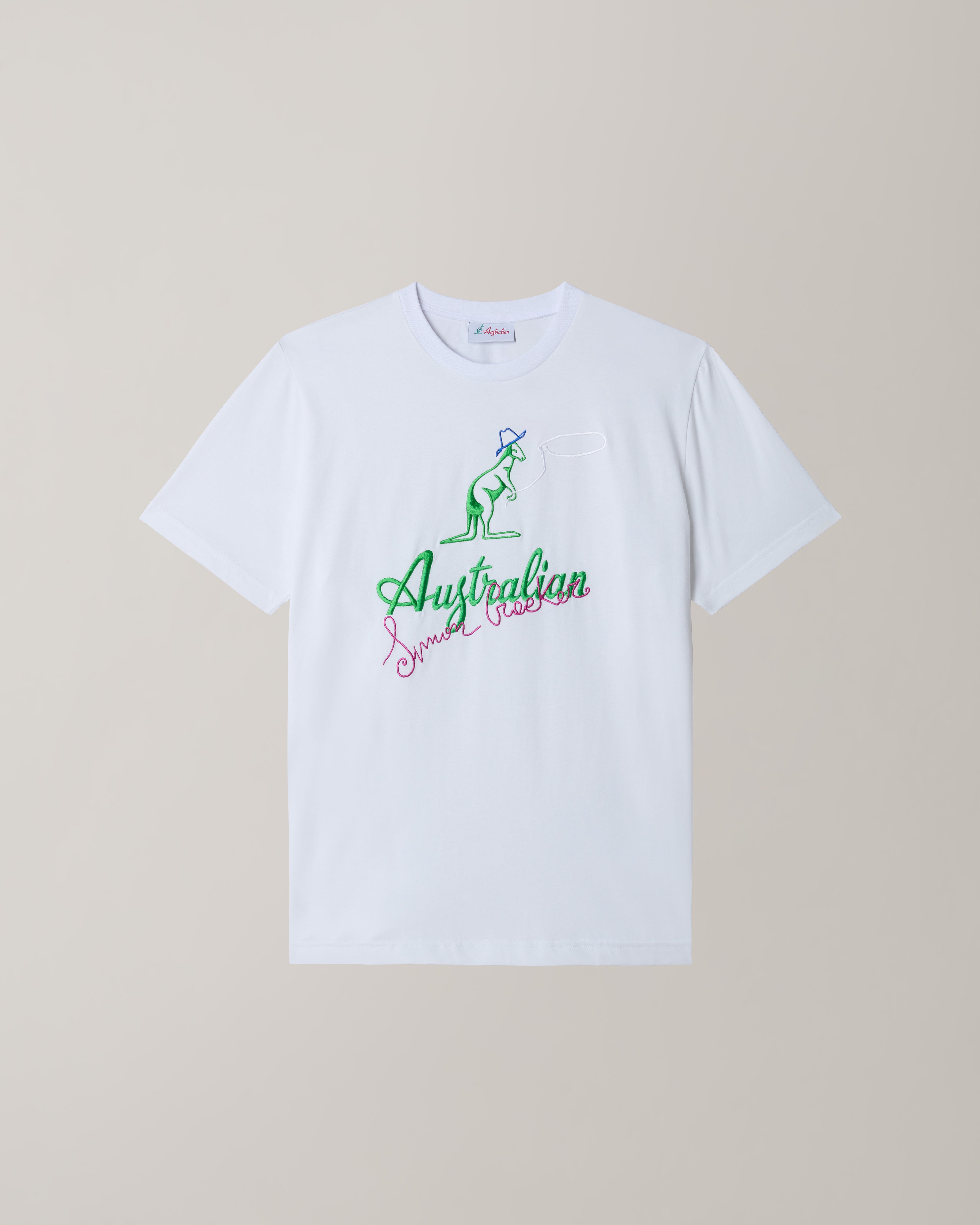 Cow-Kangoo T-shirt: Simon Cracker x Australian