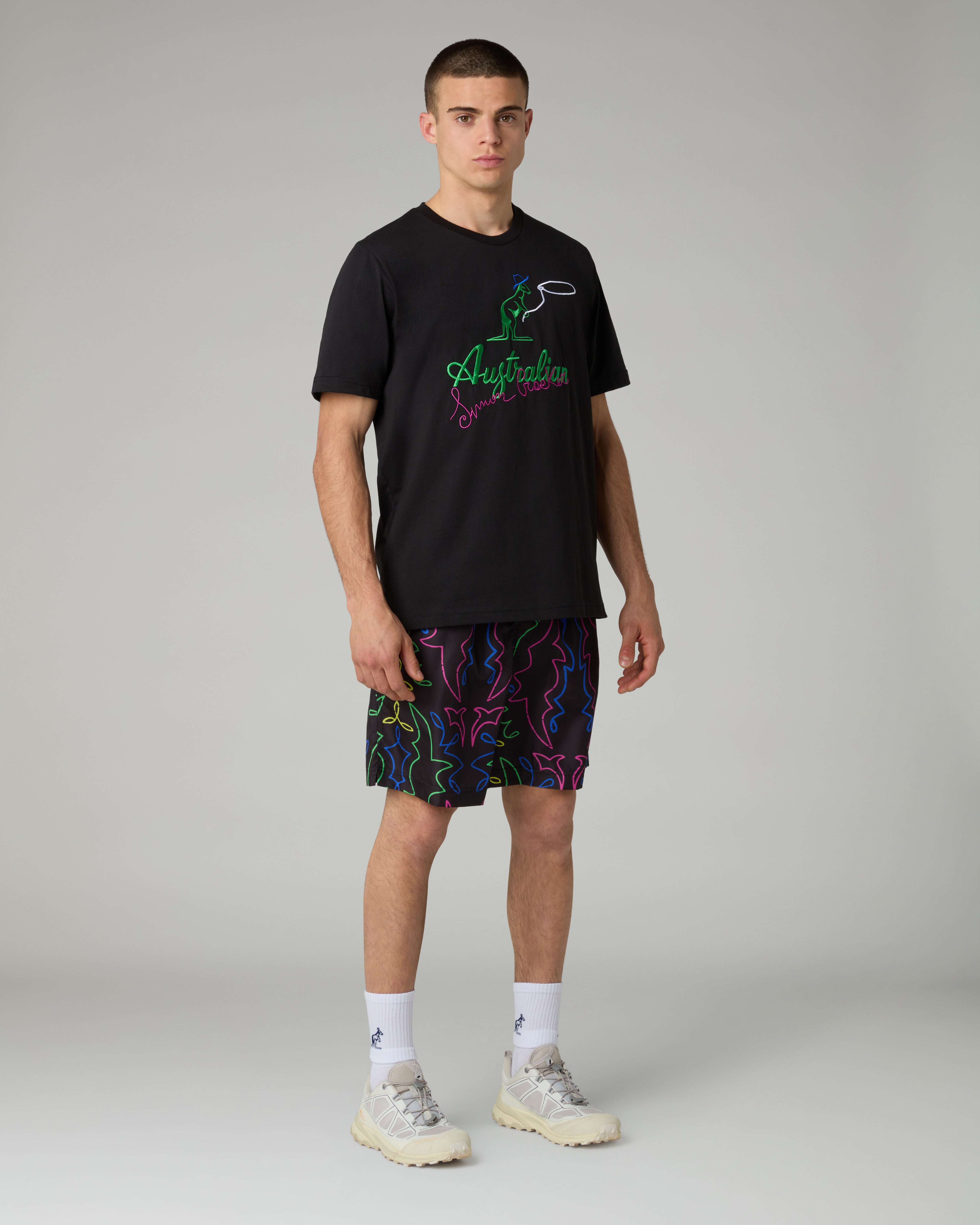 Cow-Kangoo T-shirt: Simon Cracker x Australian