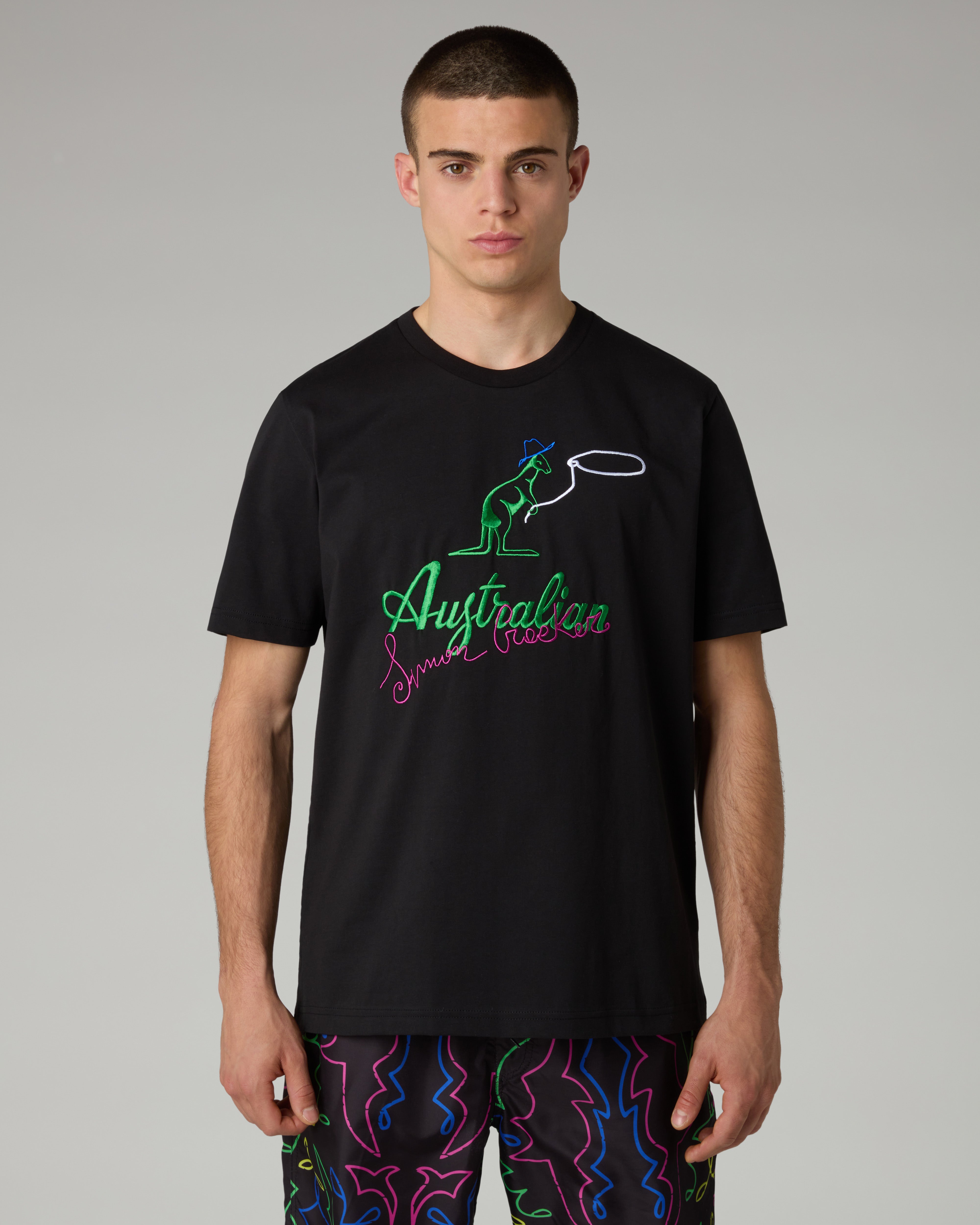 Cow-Kangoo T-shirt: Simon Cracker x Australian