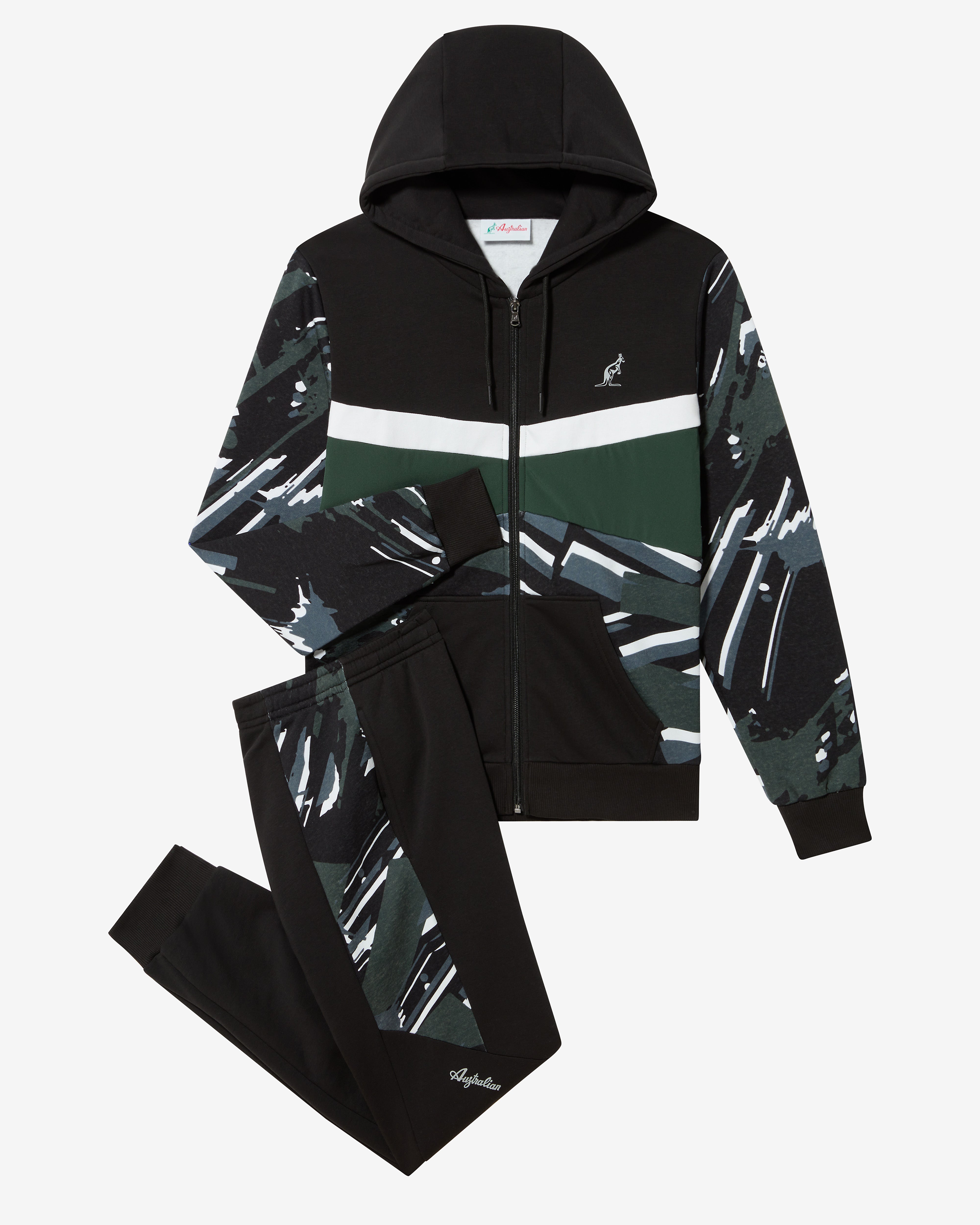 Shadow Fleece Tracksuit: Australian Sportswear