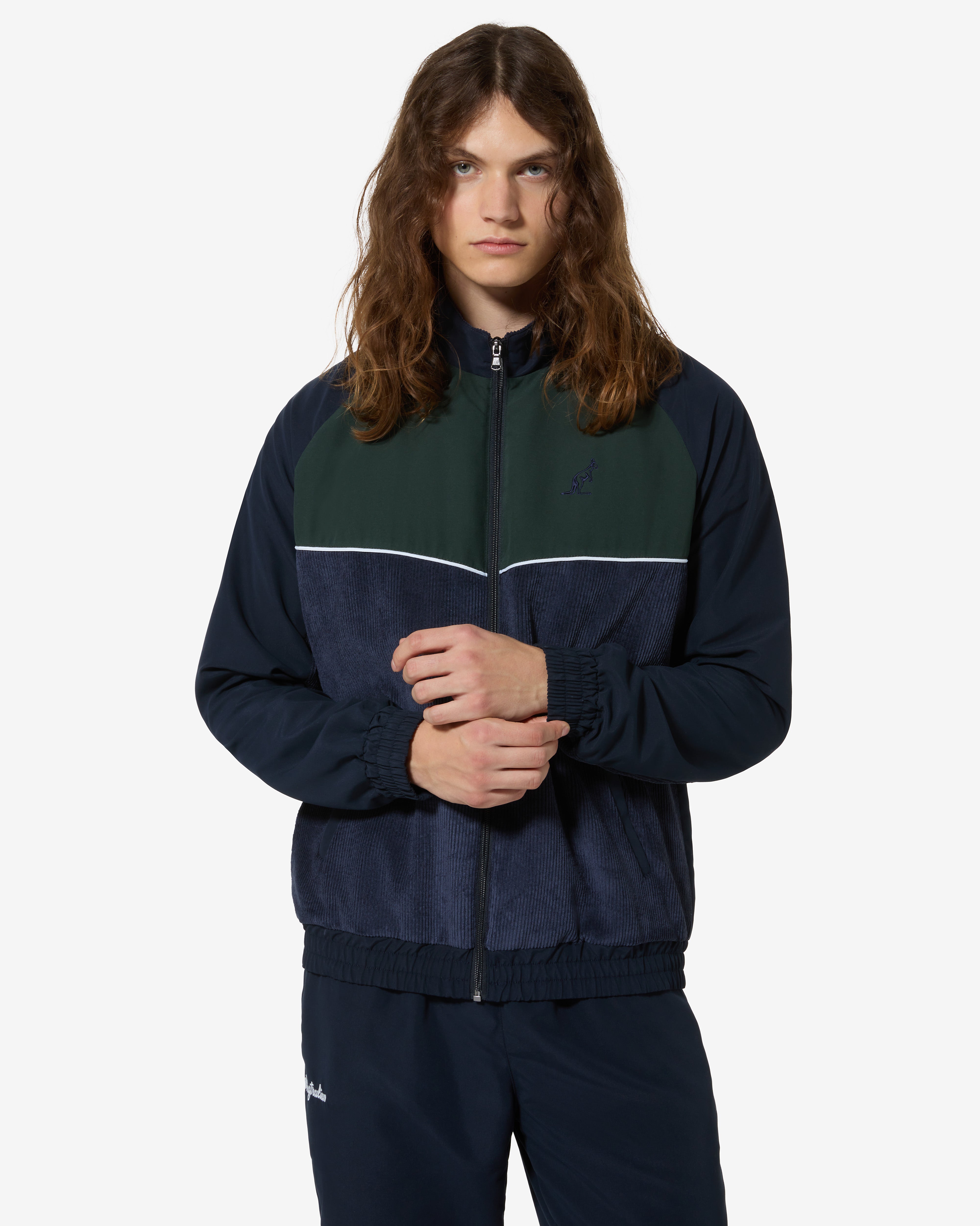 Corduroy Style Tracksuit