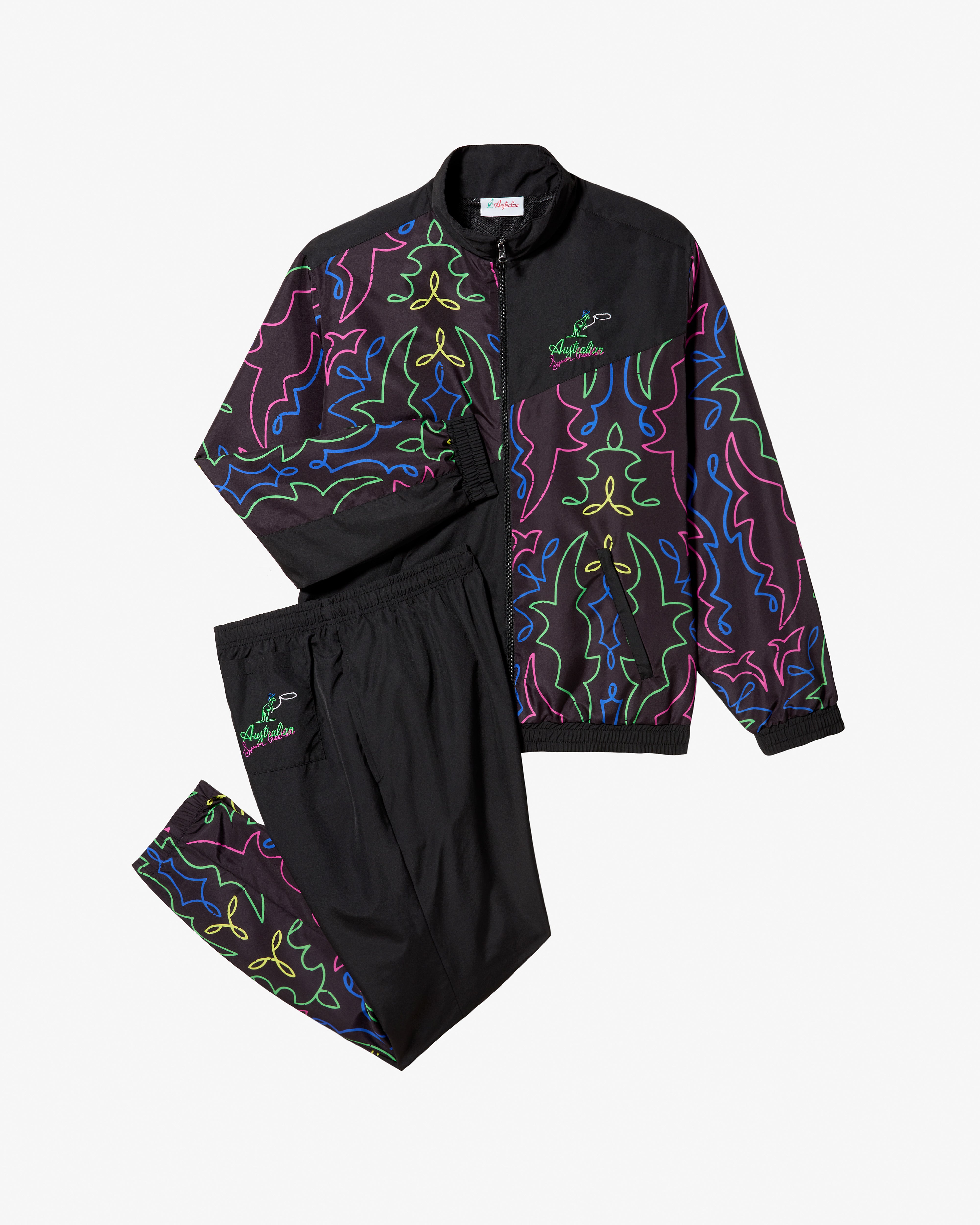 Neon Smash Tracksuit: Simon Cracker x Australian