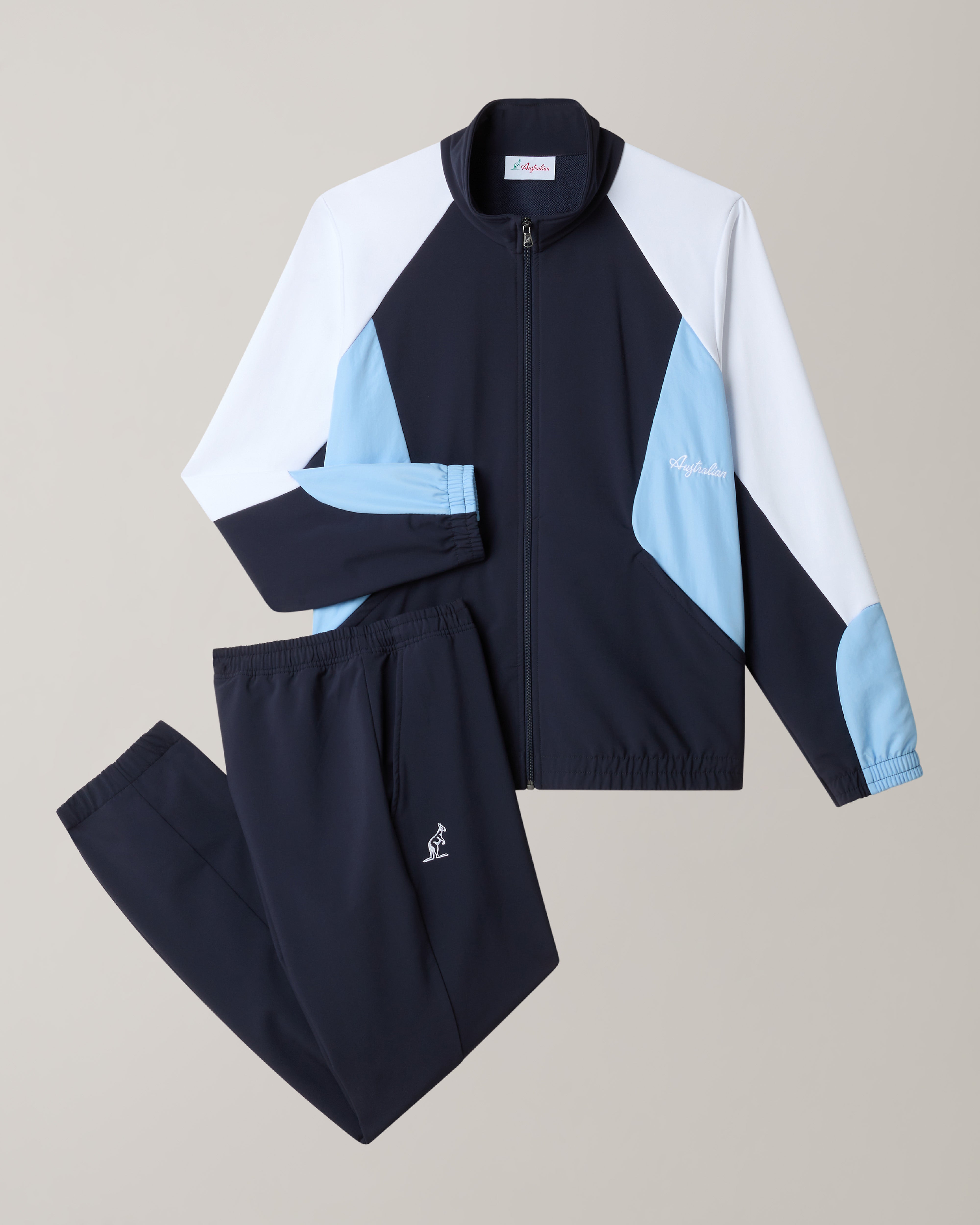 Color Block Match Tracksuit