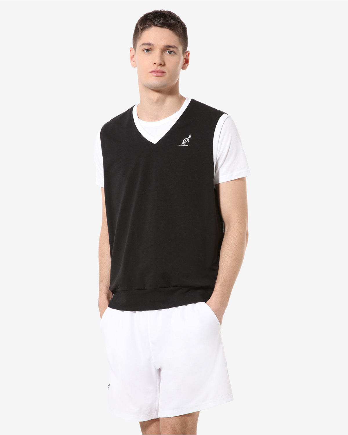 Fleece Vest: Australian Tennis