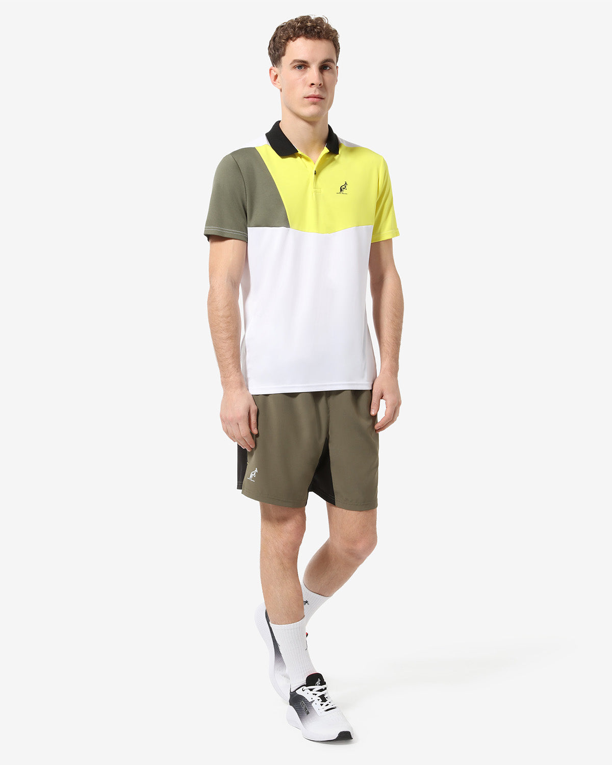 Color Block Short: Australian Tennis