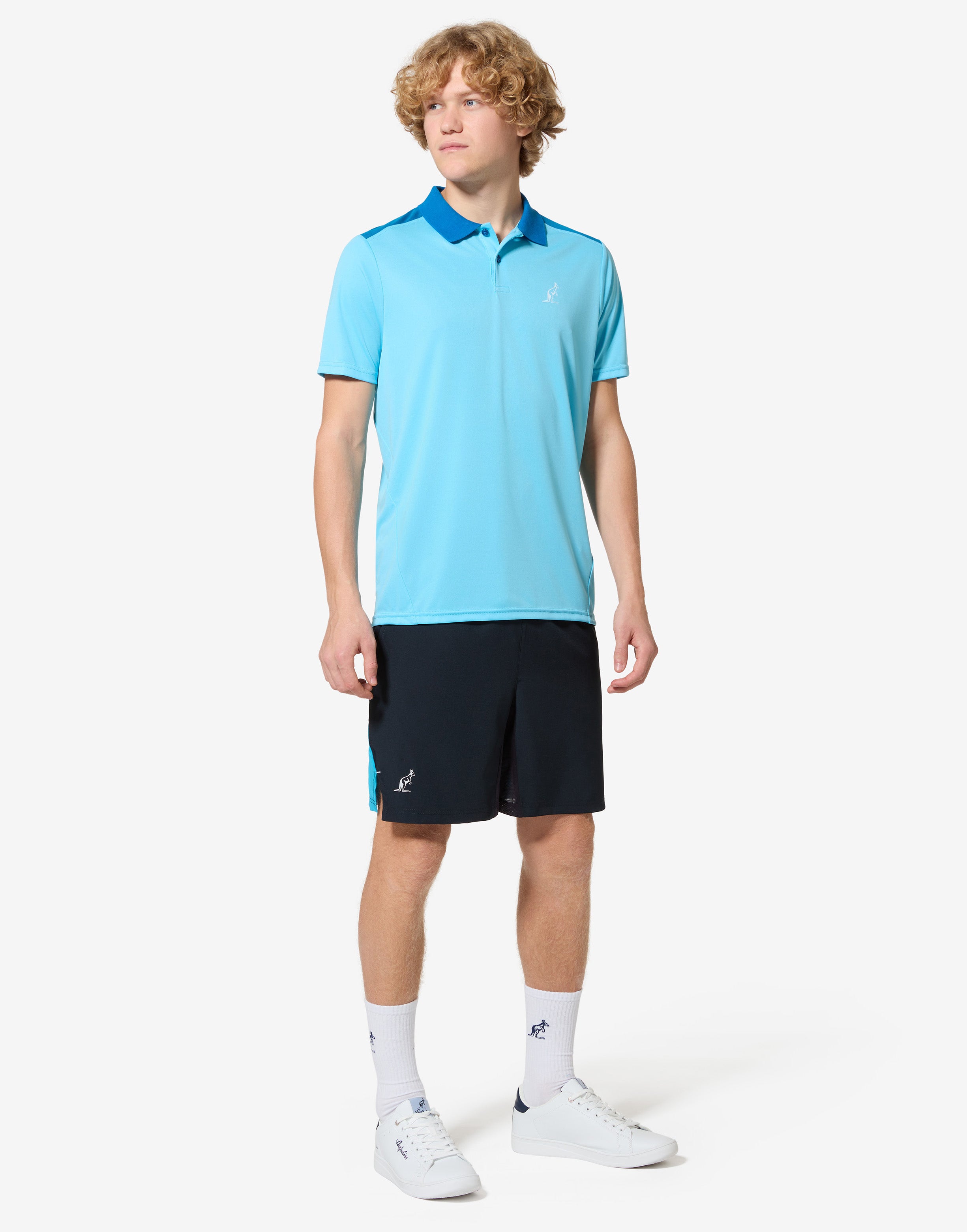 Color Block Shorts: Australian Tennis