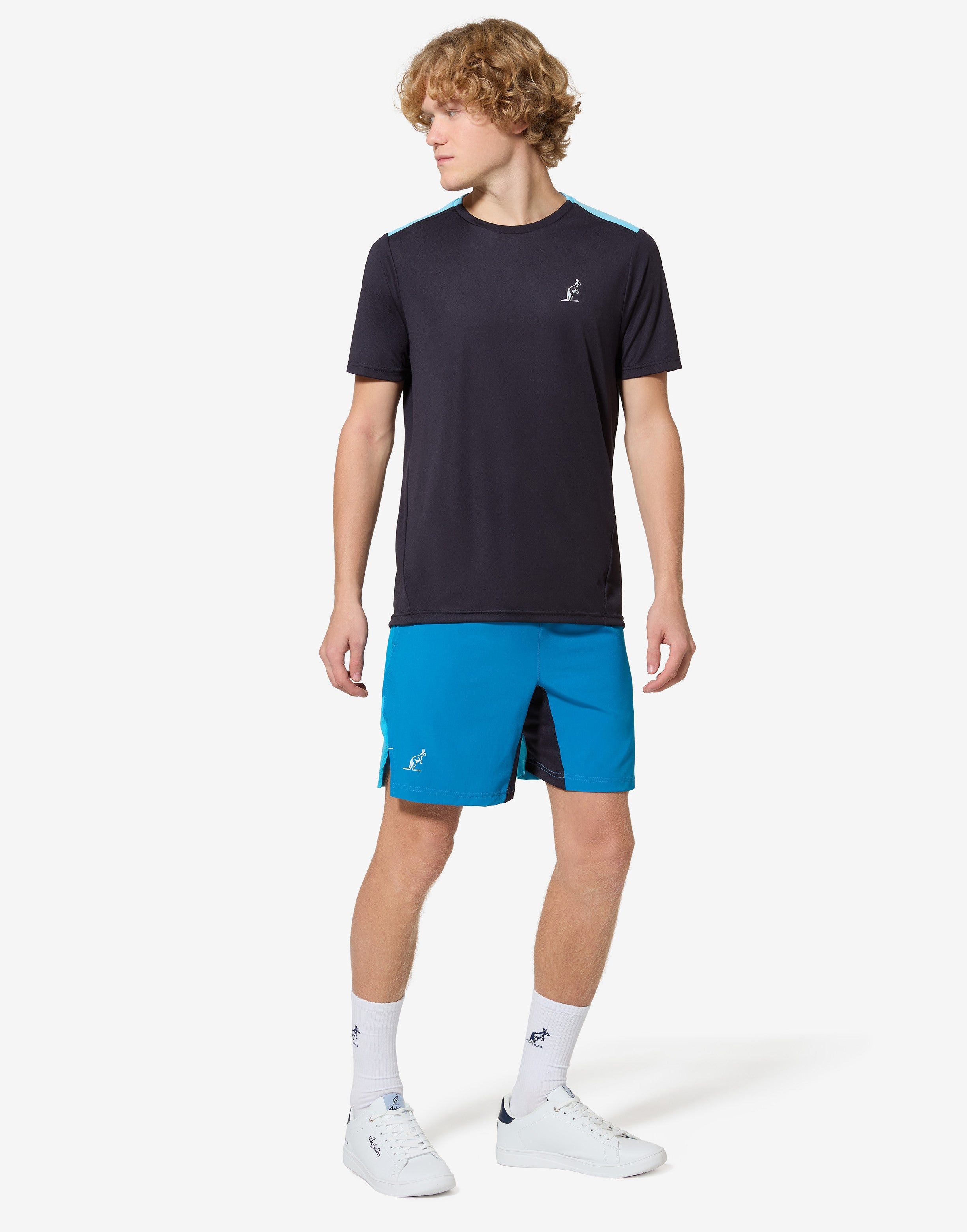 Color Block Short: Australian Tennis