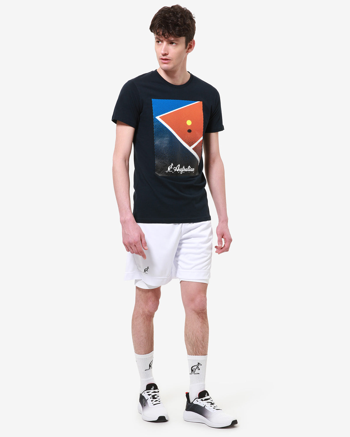 Court Graphic T-shirt: Australian Tennis
