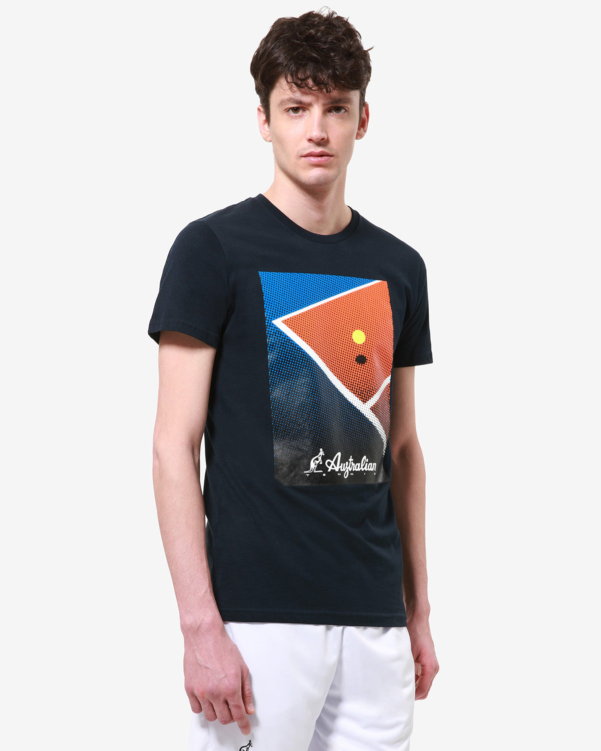 Court Graphic T-shirt: Australian Tennis