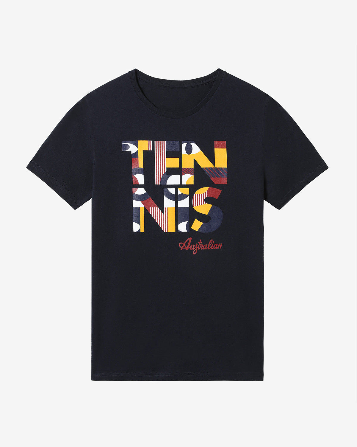 Tennis Geometry T-shirt: Australian Tennis