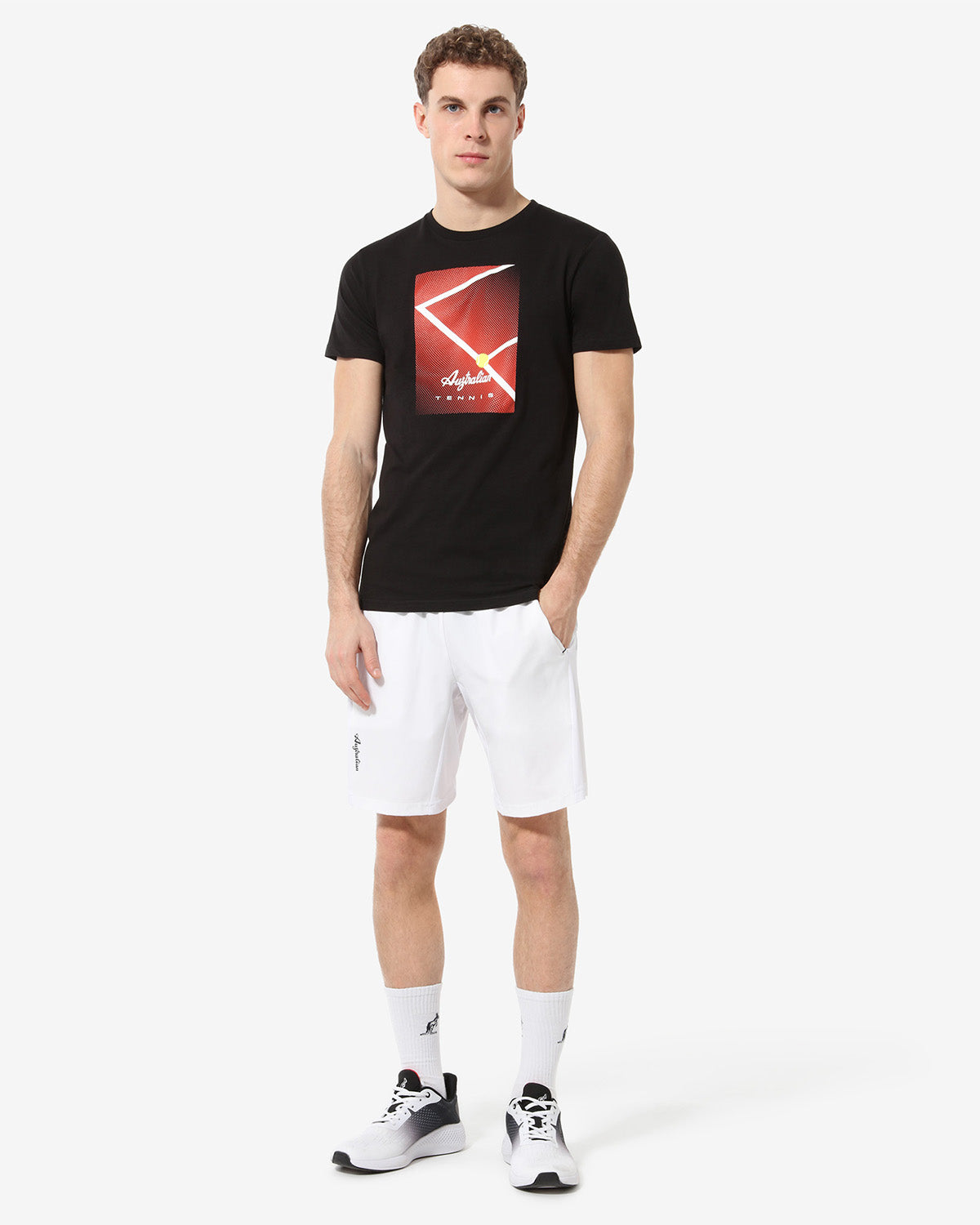 Court T-shirt: Australian Tennis