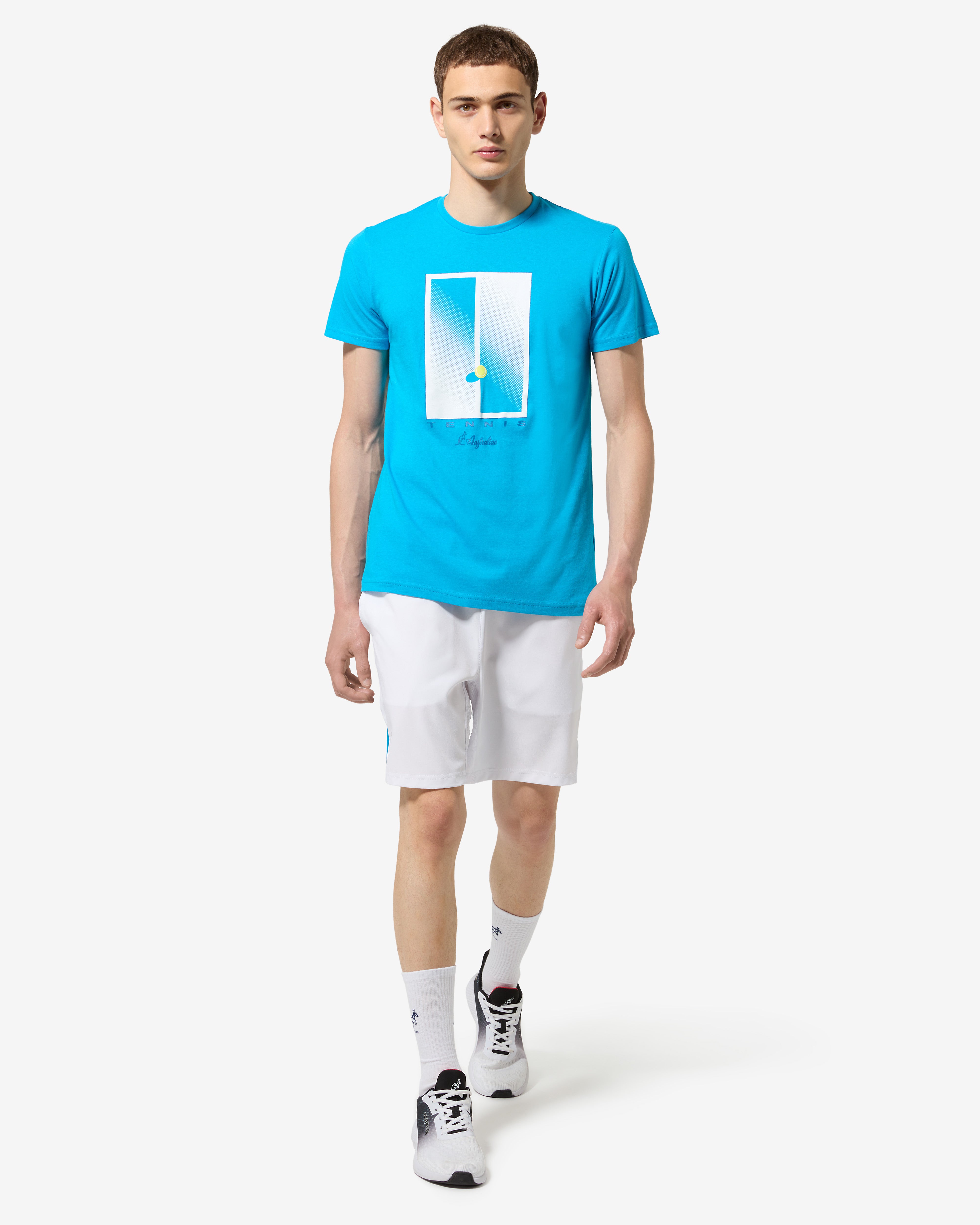 Abstract Court T-shirt: Australian Tennis