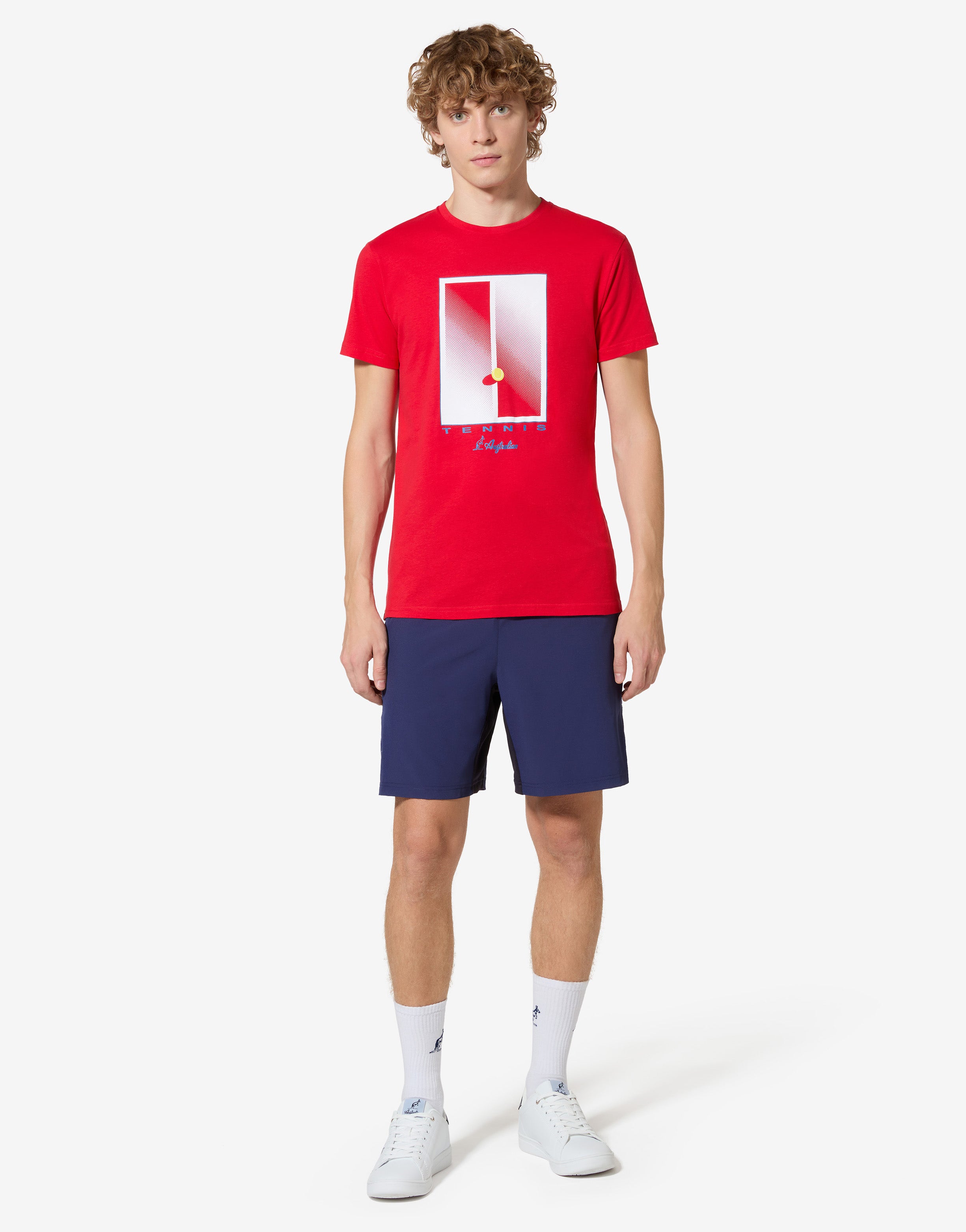 Abstract Court T-shirt: Australian Tennis