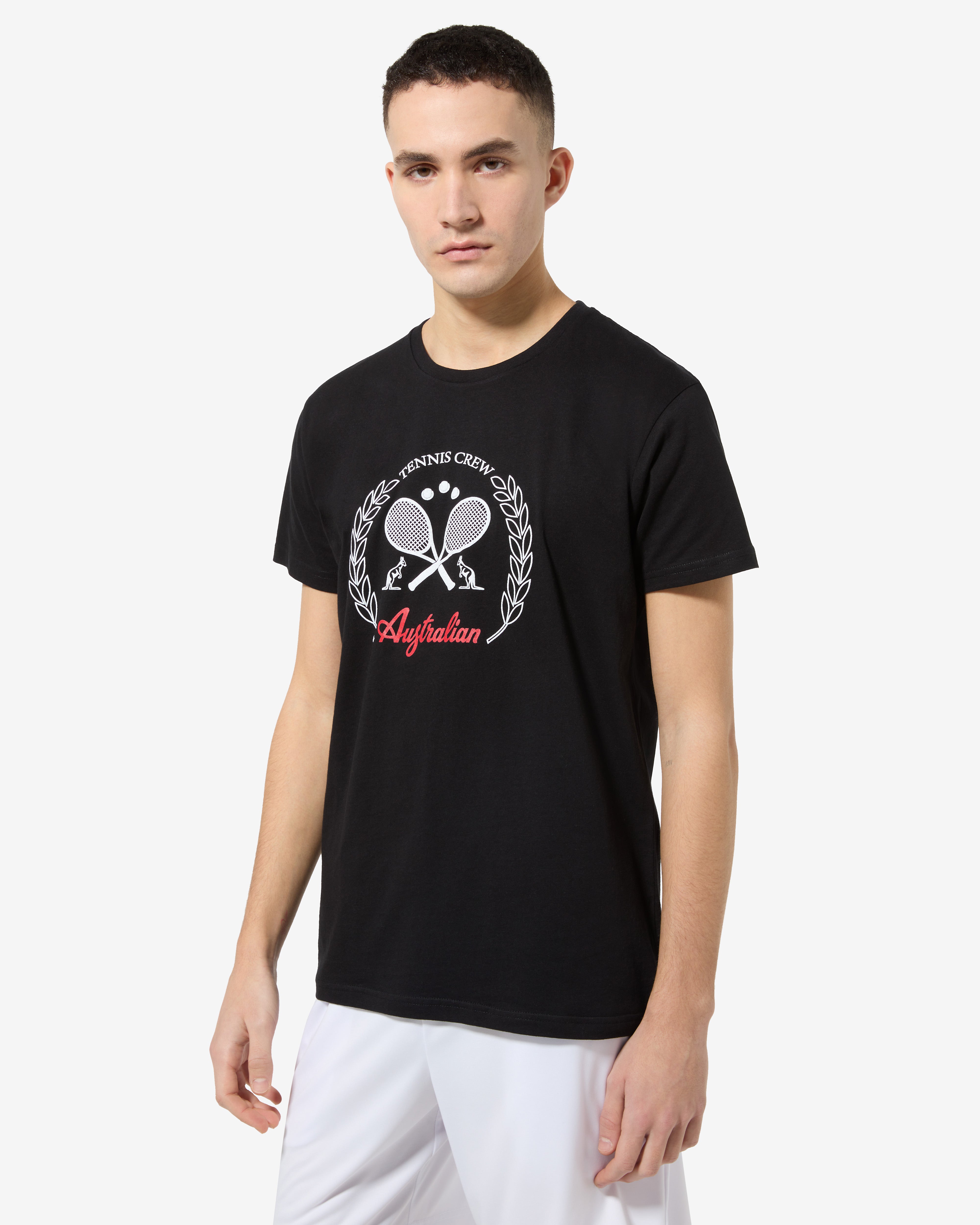 Tennis Crew Cotton T-shirt