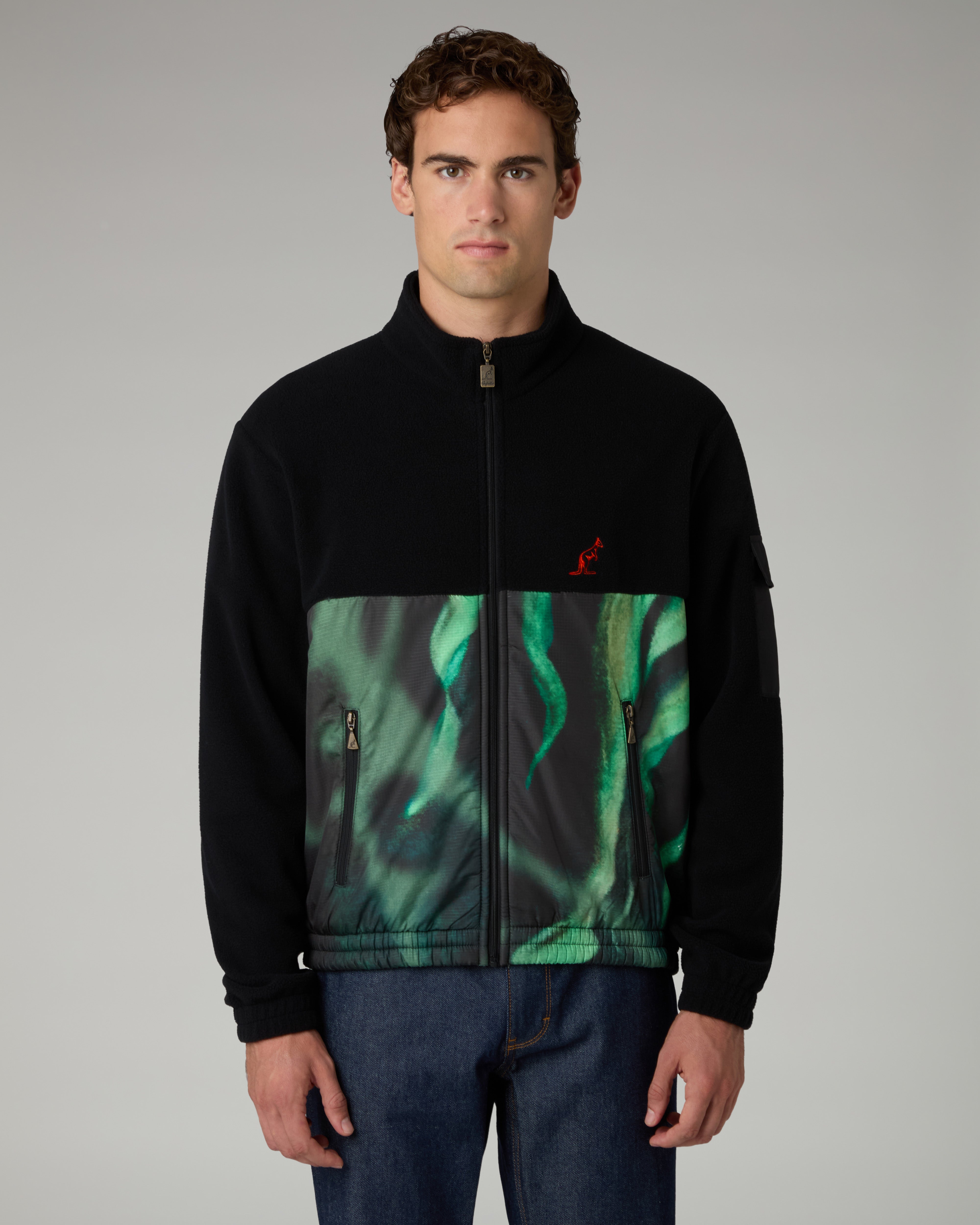 Blanca Multi Fabric Track Jacket