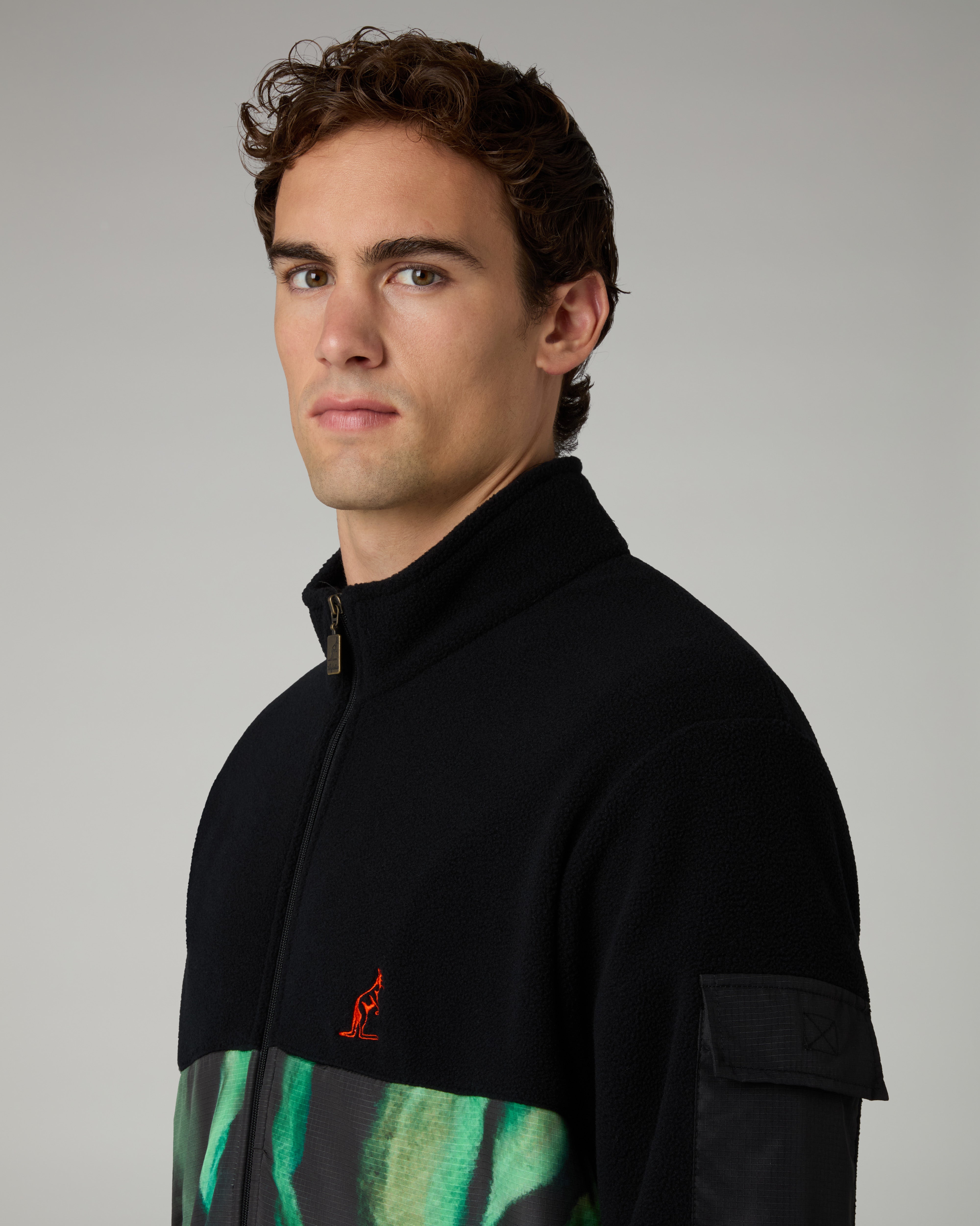 Blanca Multi Fabric Track Jacket