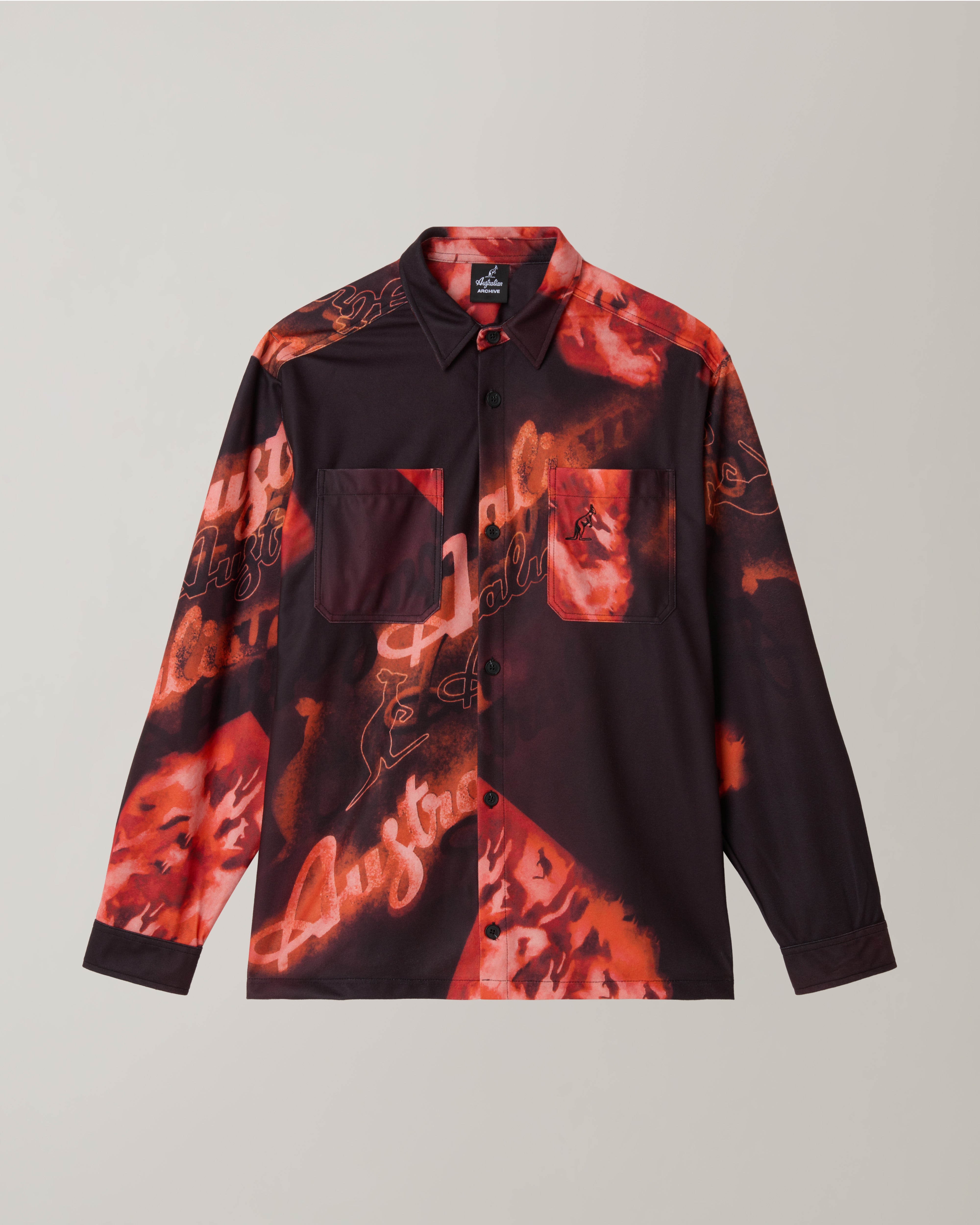 Rust Printed Shirt
