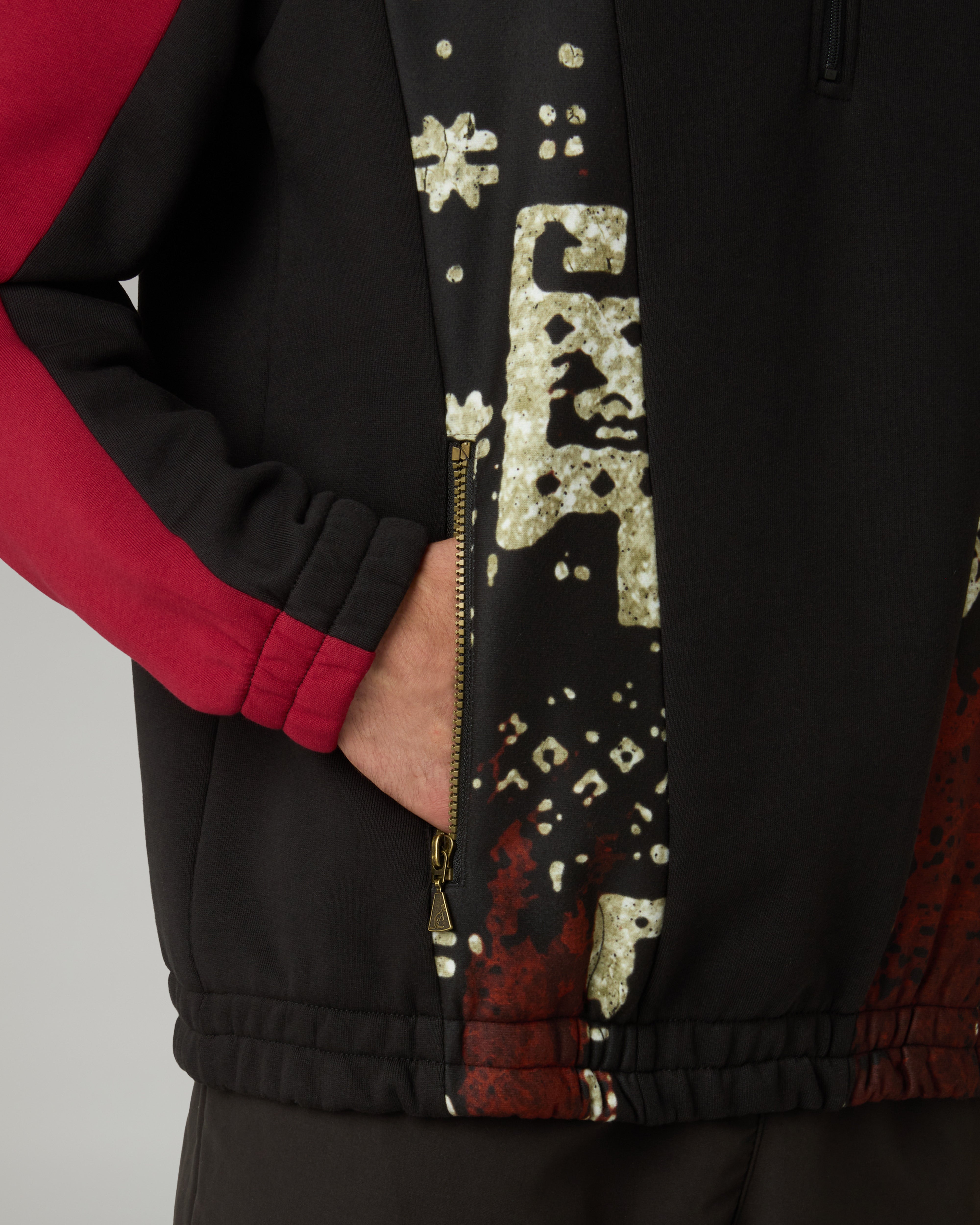 Arak Half-zip Crewneck