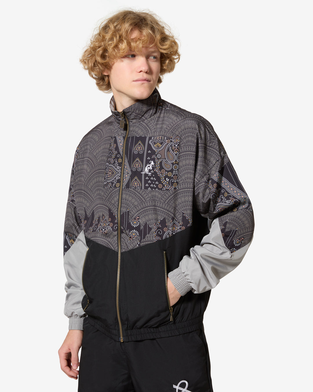 Paisley V Track Jacket: Australian Archive