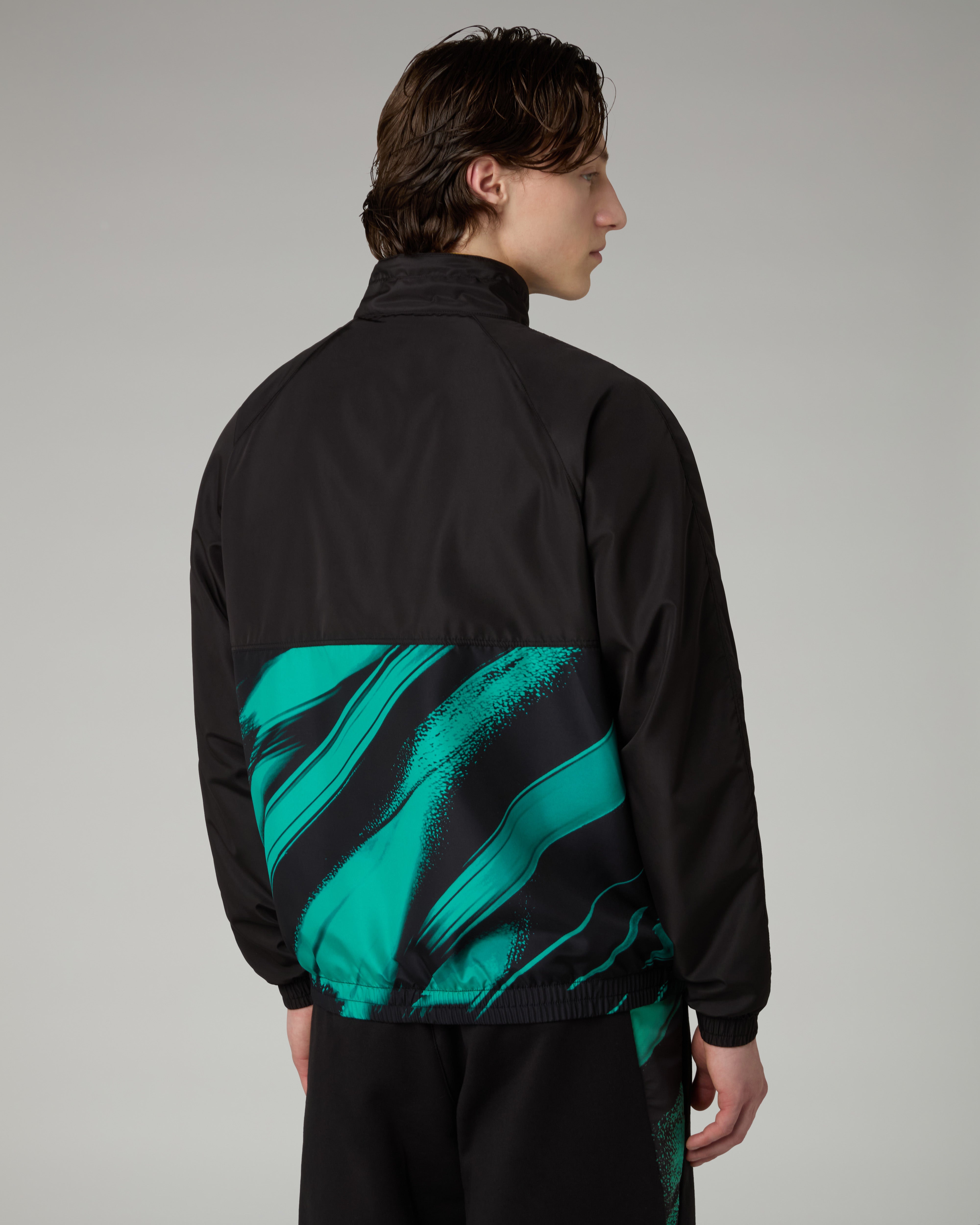 Brush Panel Track Jacket