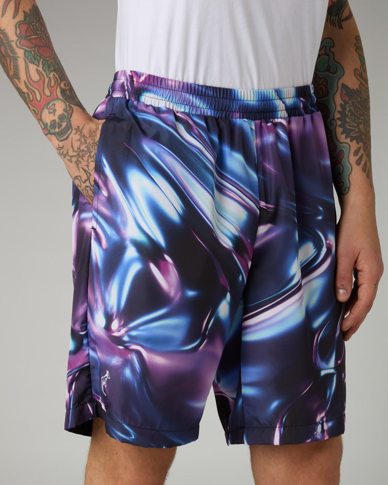 Metaliq Printed Short