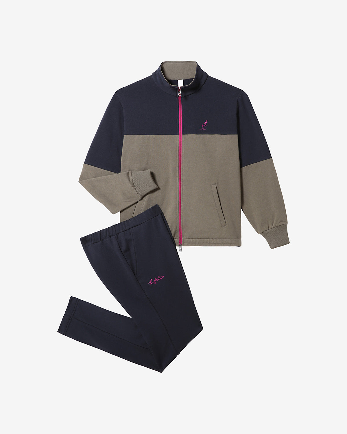 2 Color Fleece Tracksuit: Australian Sportswear